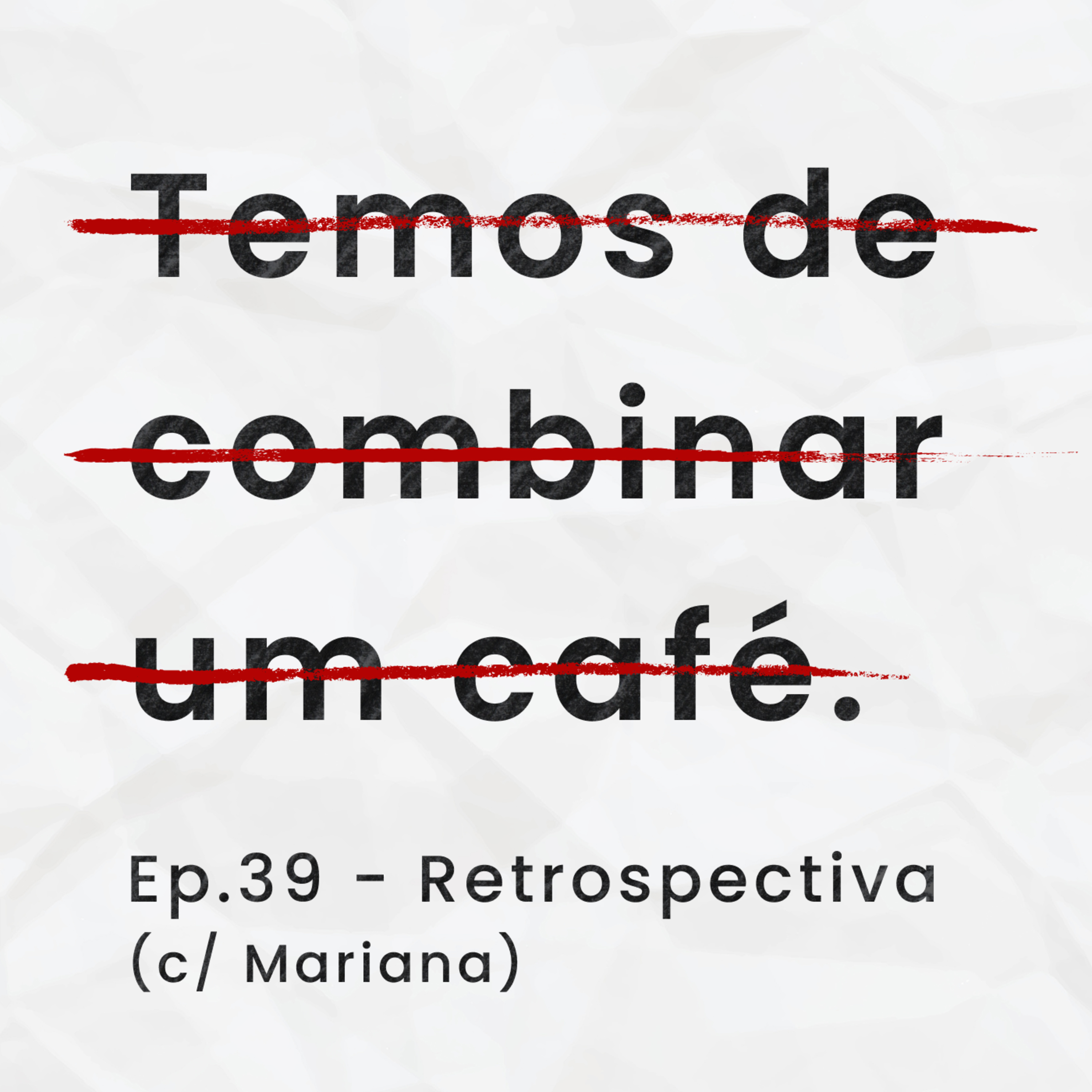 Temos de combinar um café