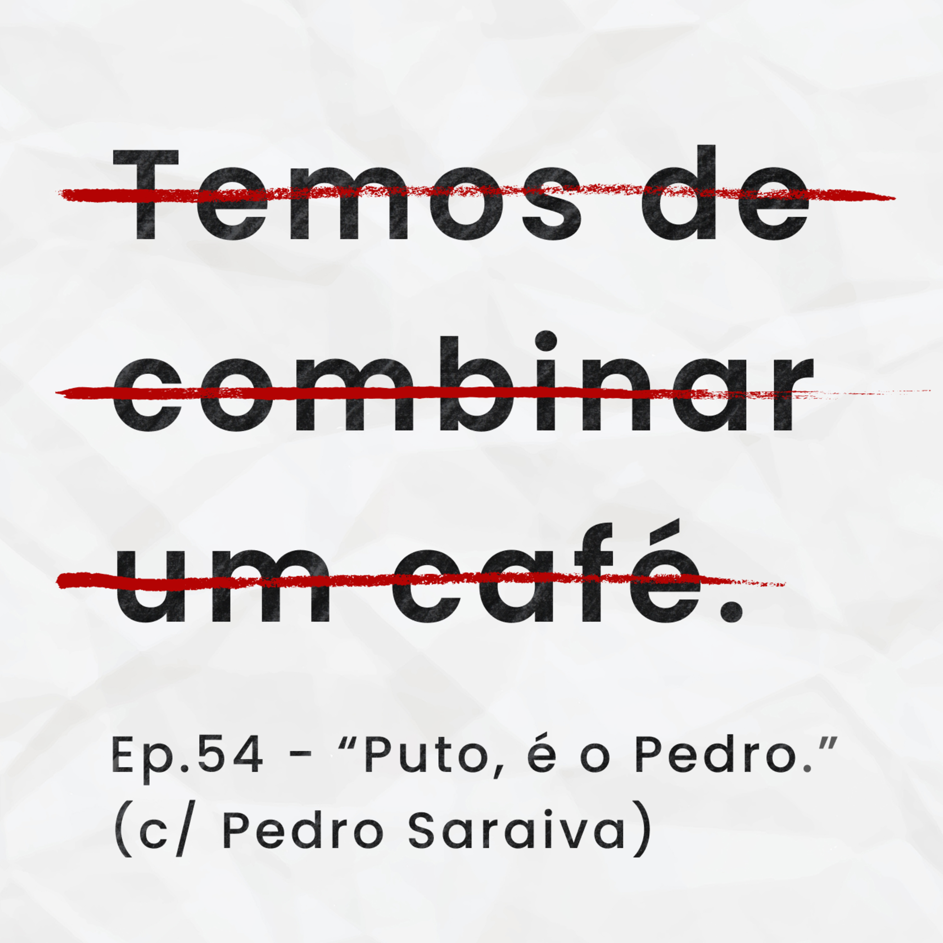 Temos de combinar um café