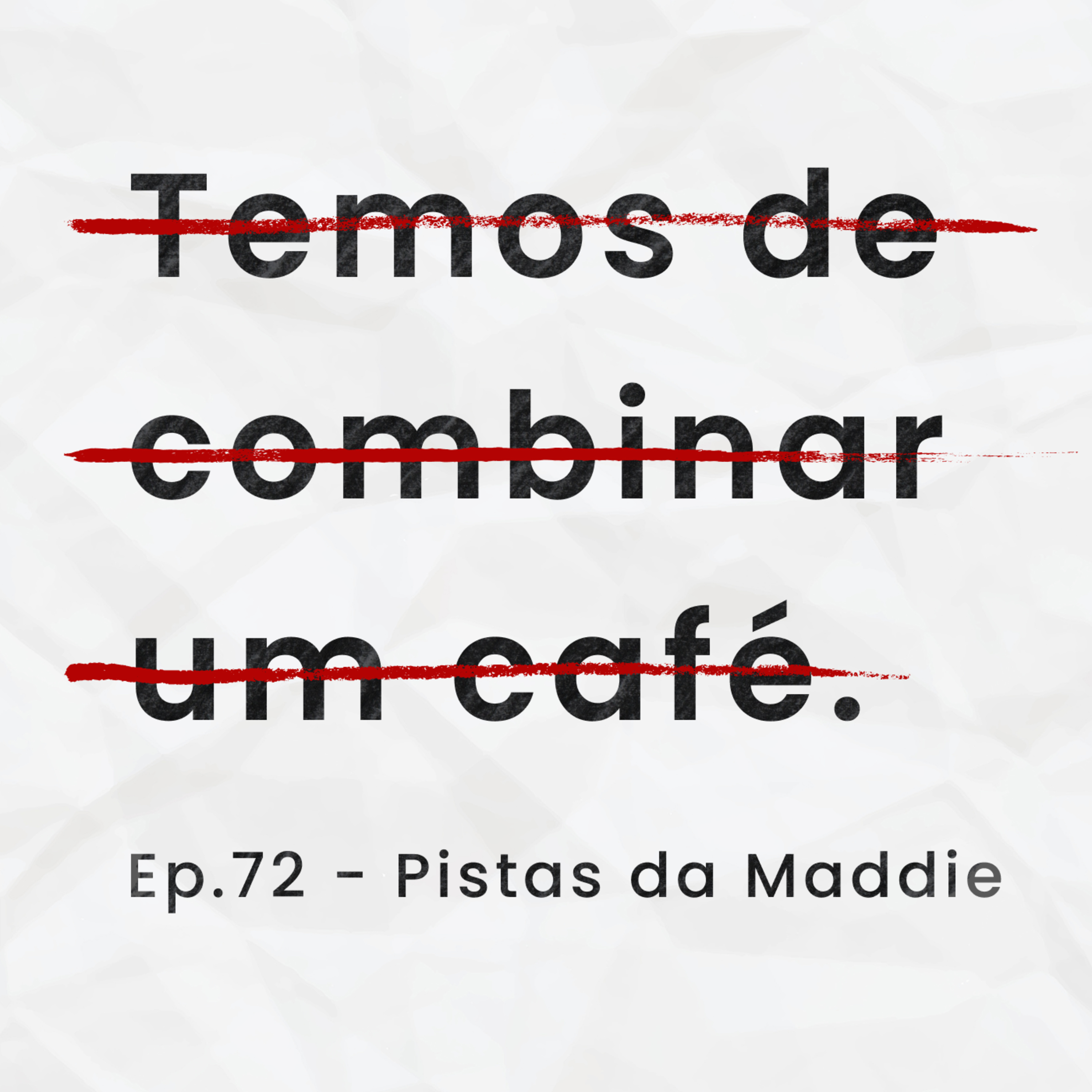 Temos de combinar um café