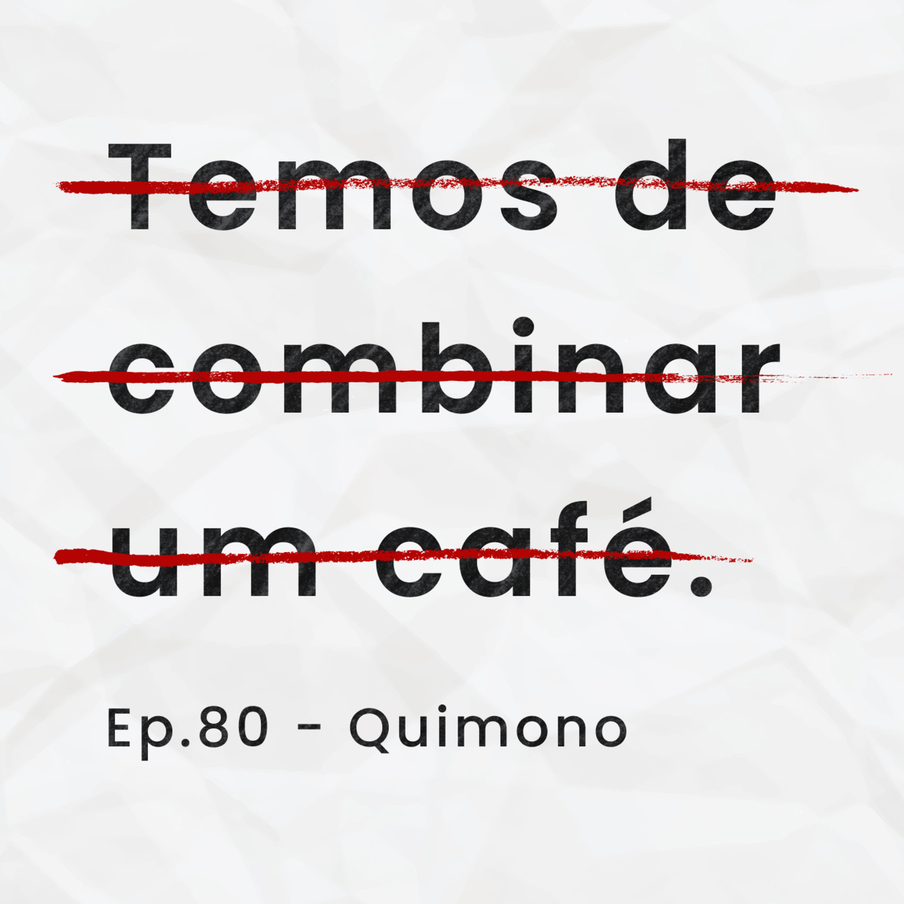 Temos de combinar um café