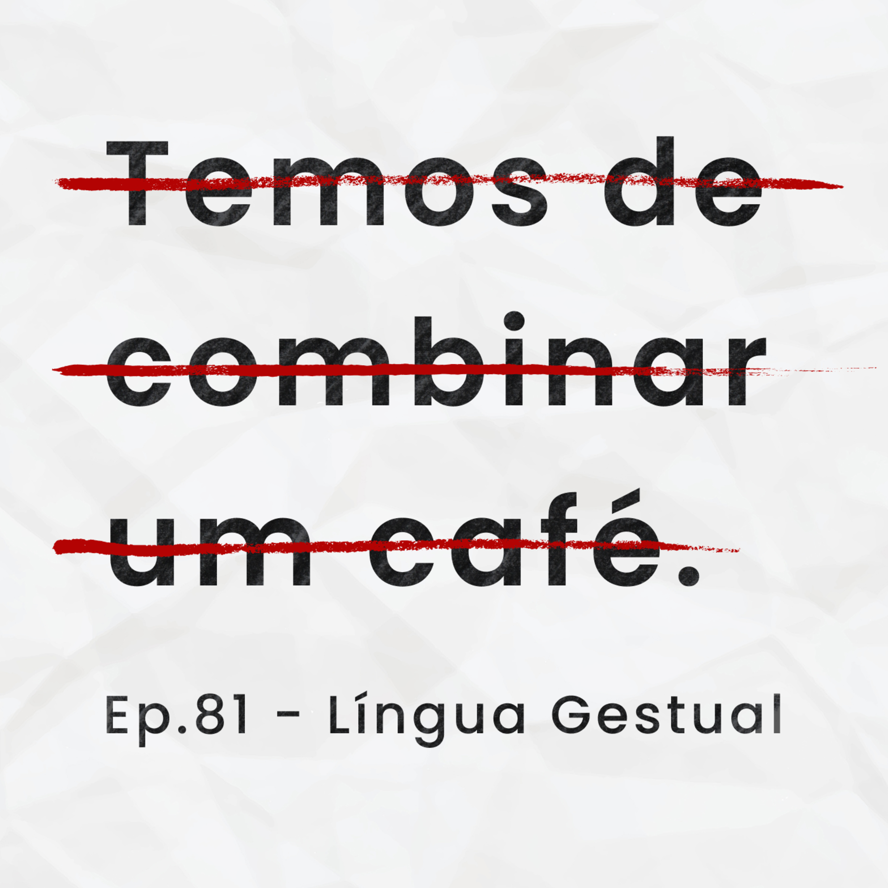 Temos de combinar um café
