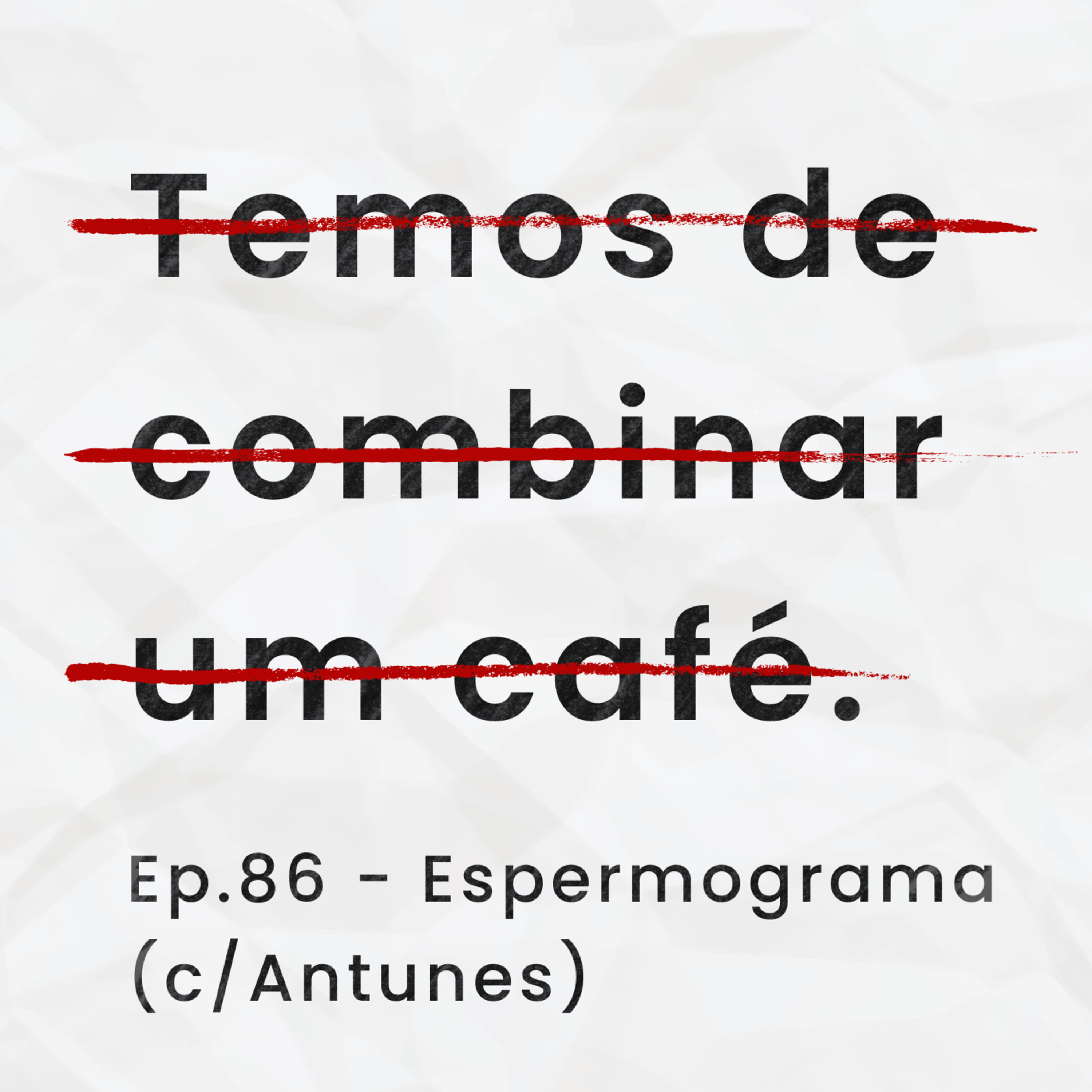 Temos de combinar um café