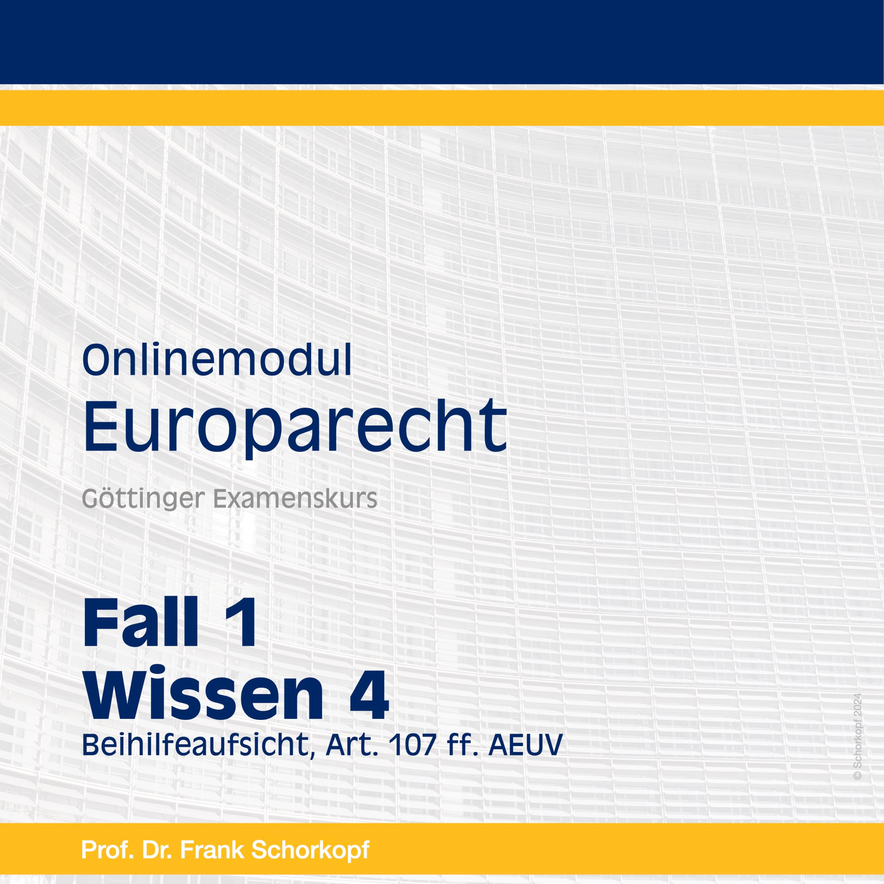 Examenskurs Europarecht