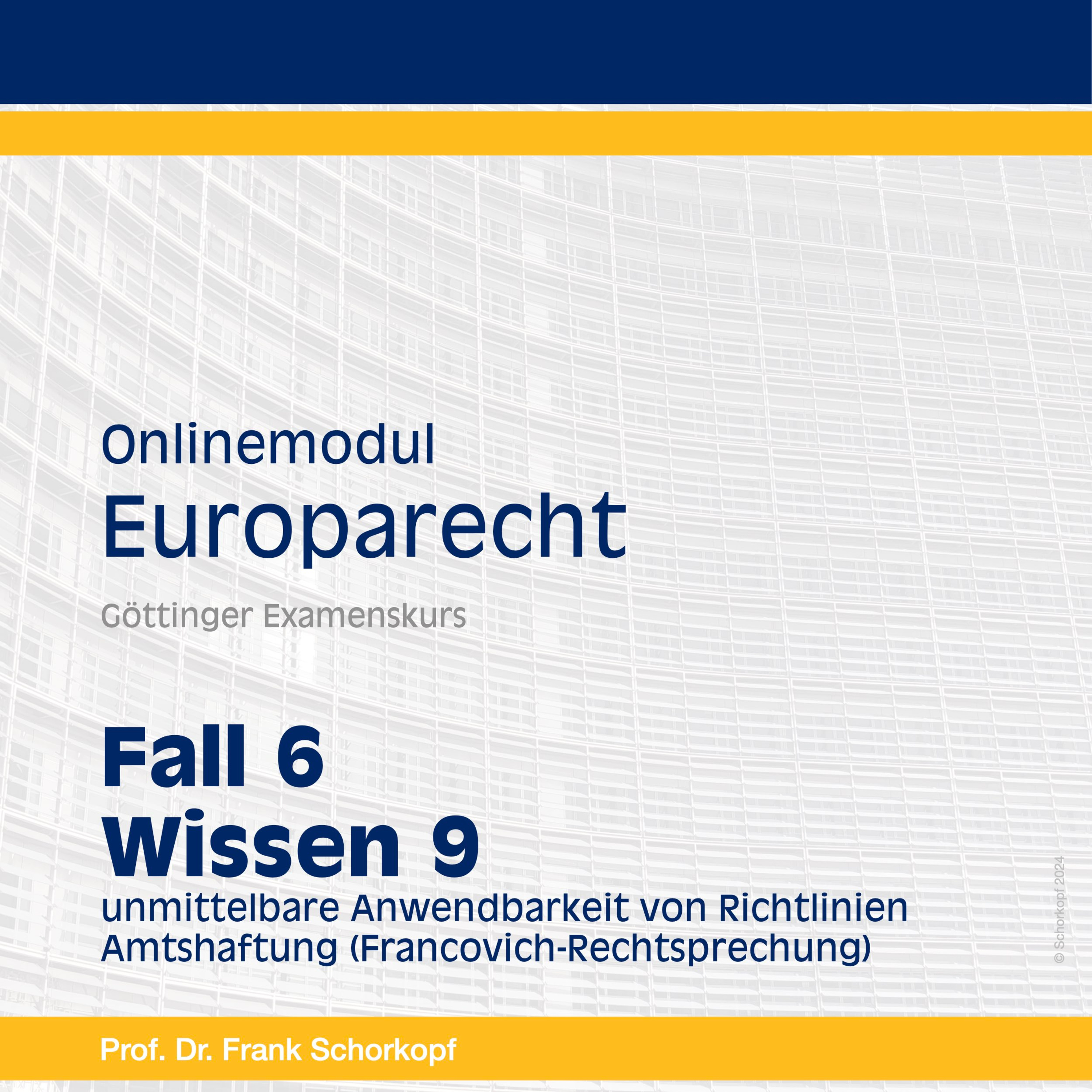 Examenskurs Europarecht