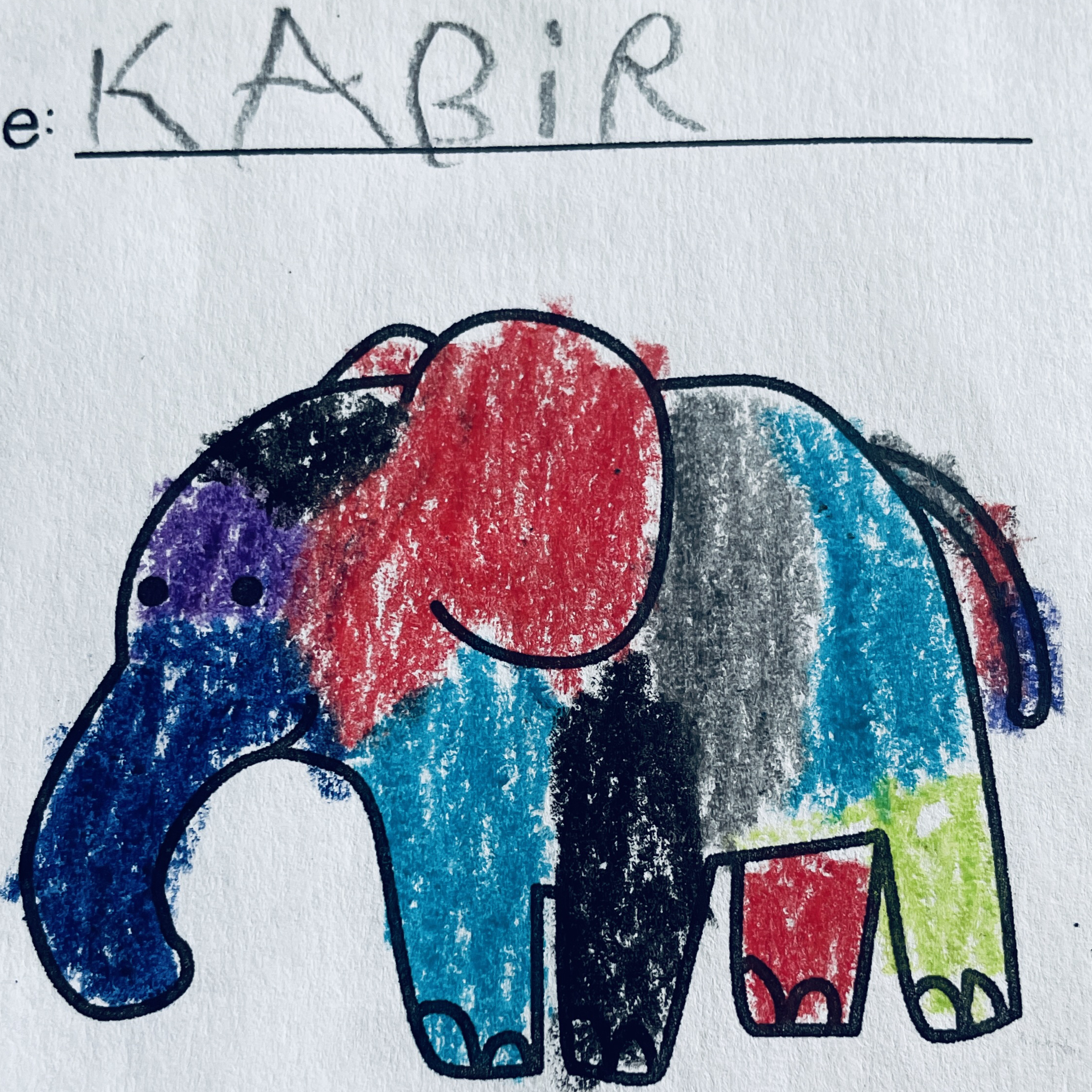 storytime with Kabir and mama