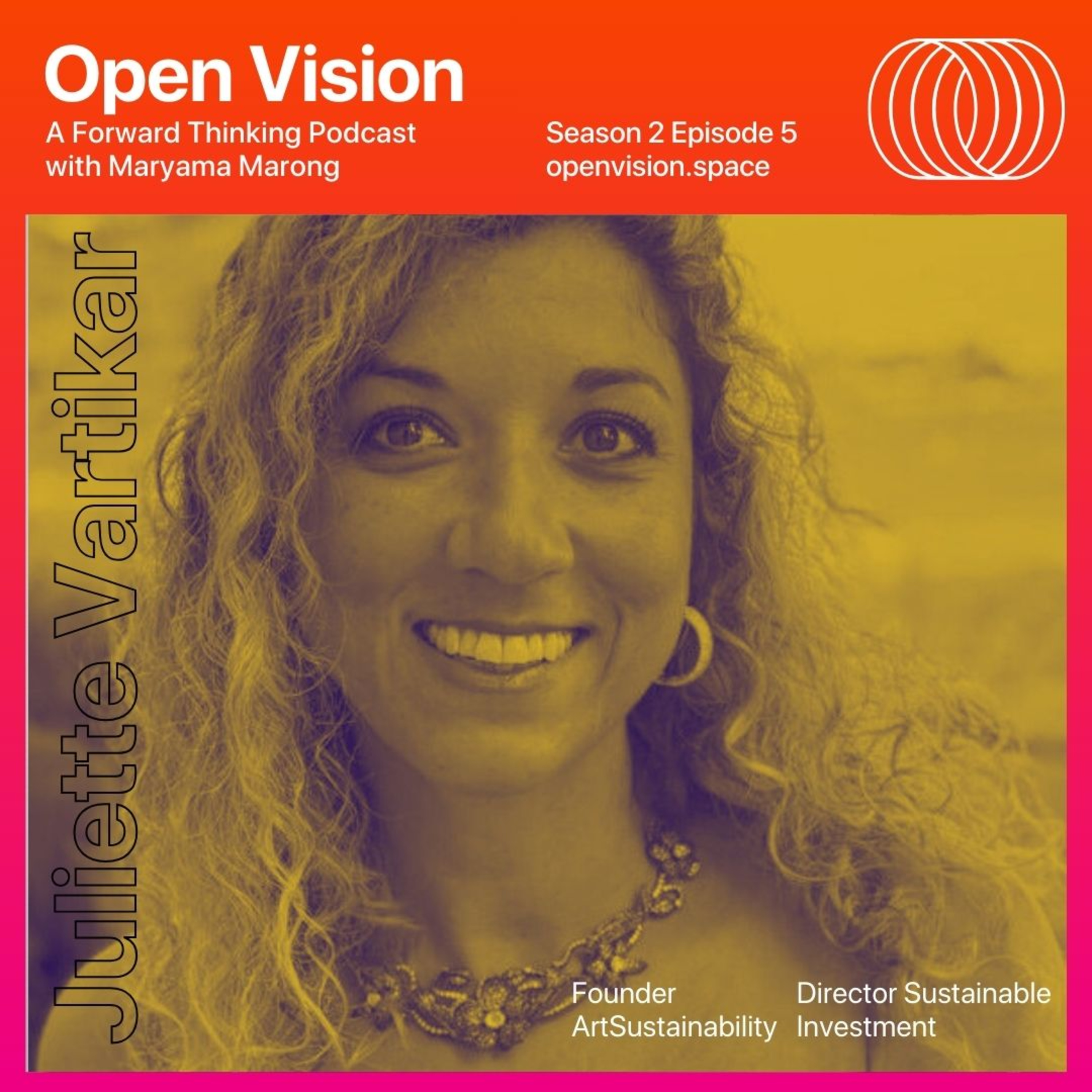 Art and Sustainability: The World We Shape with Juliette Vartikar episode artwork