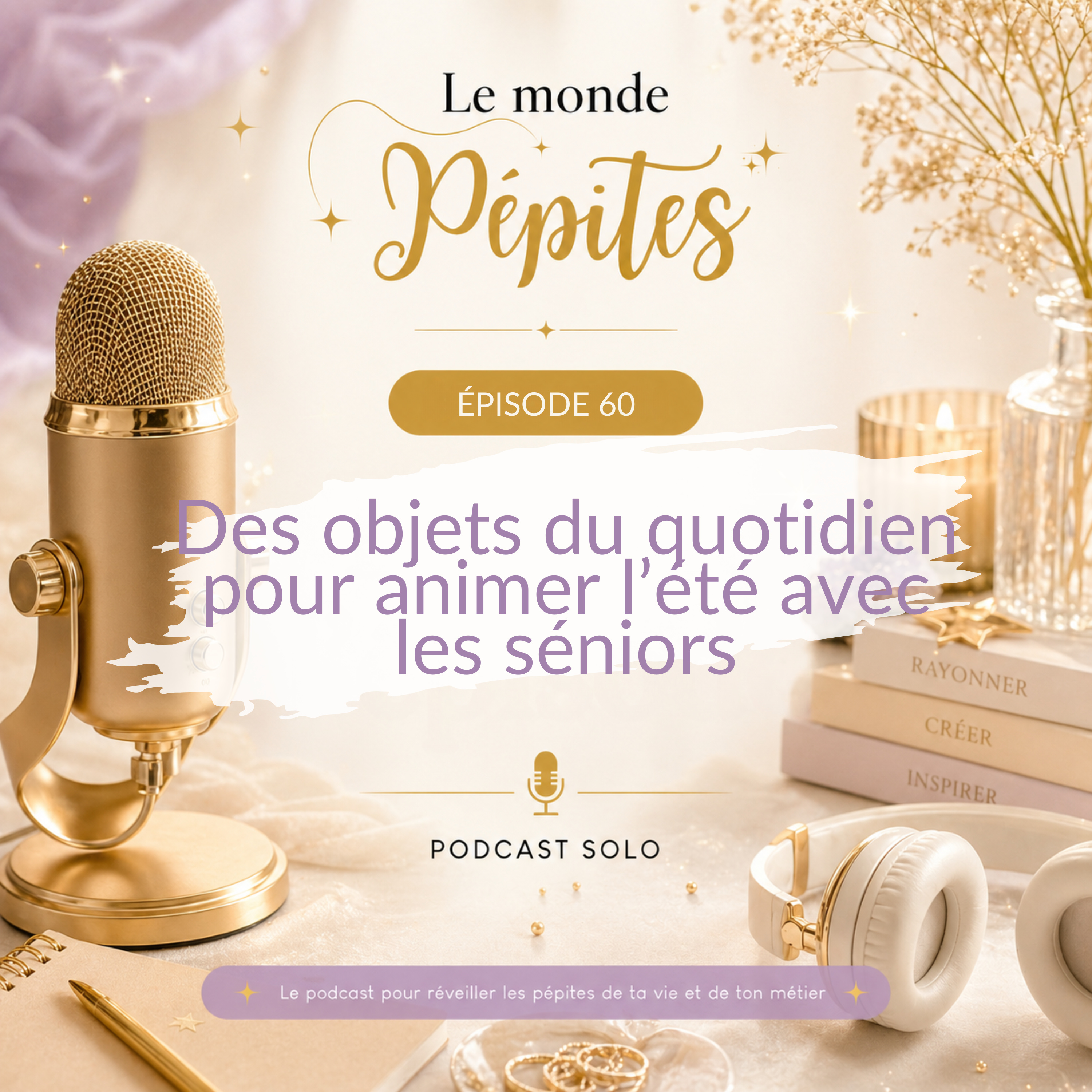 60. Des objets du quotidien pour animer l’été avec les seniors episode artwork
