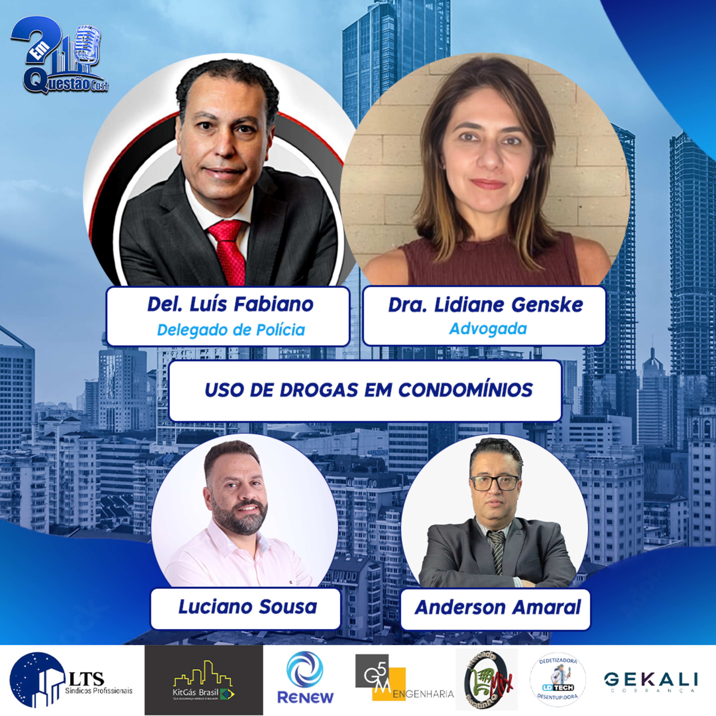 Em Questão Cast