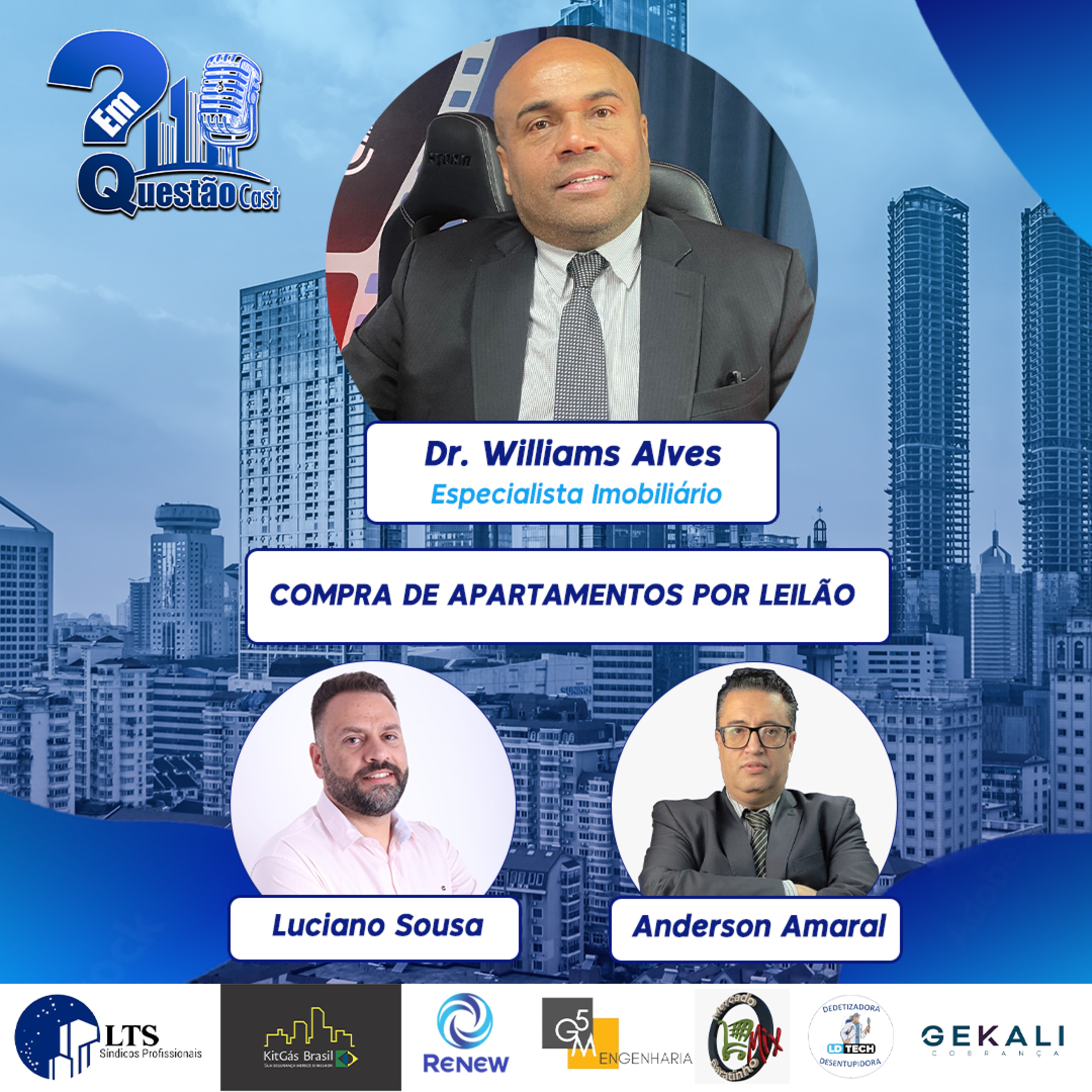 Em Questão Cast
