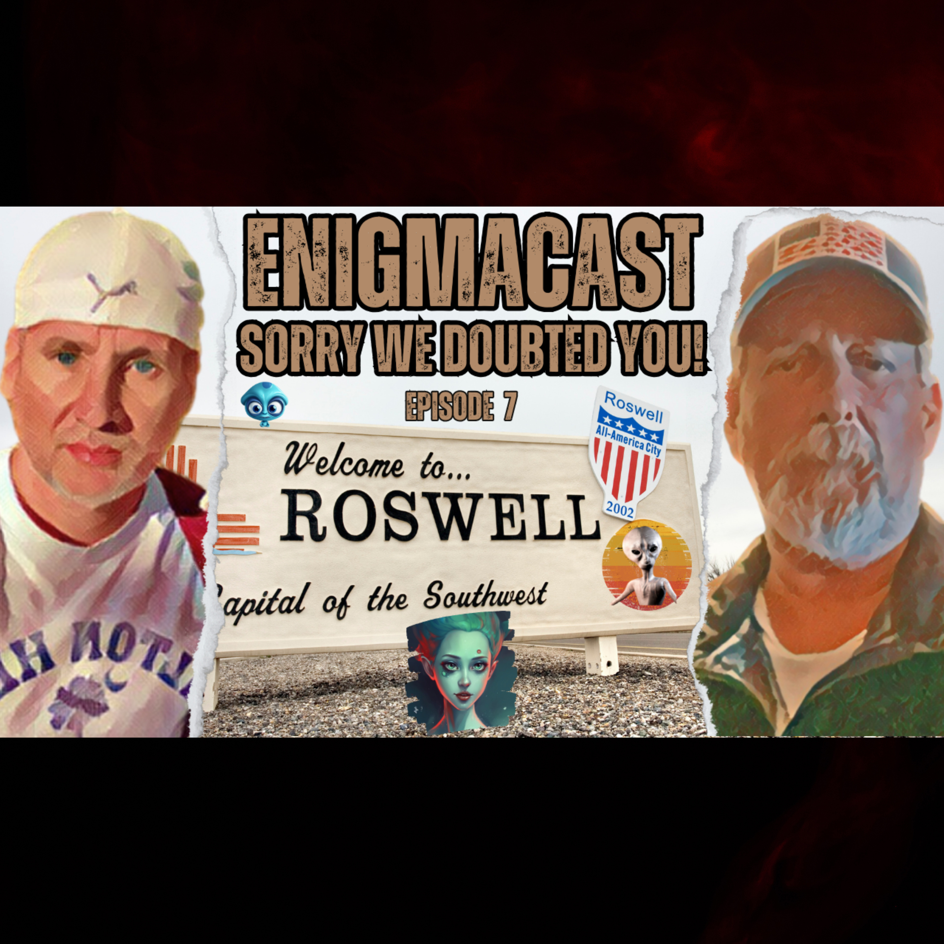 Unveiling Roswell Truths & Apologies episode artwork
