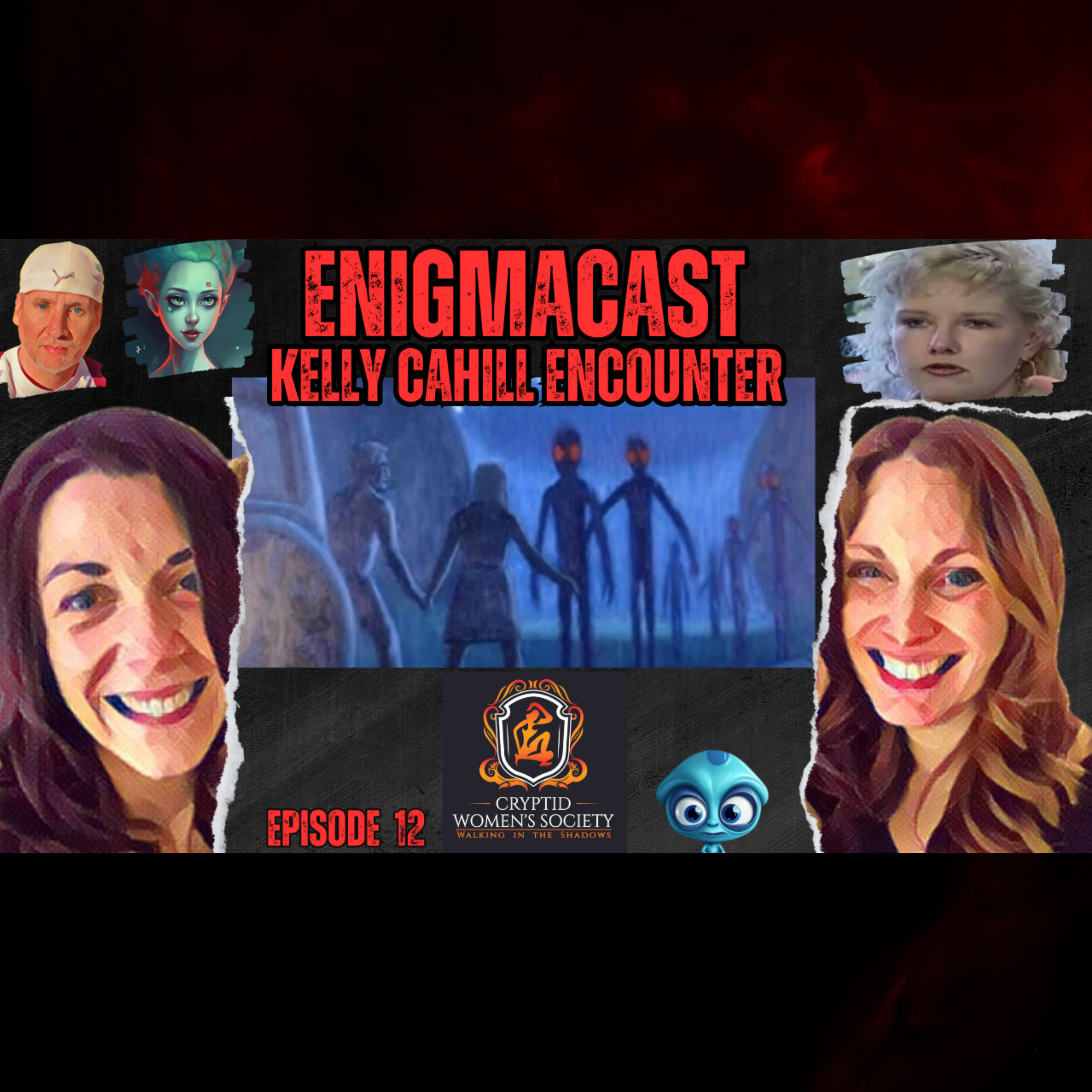 The Kelly Cahill Encounter Australia’s UFO Mystery episode artwork