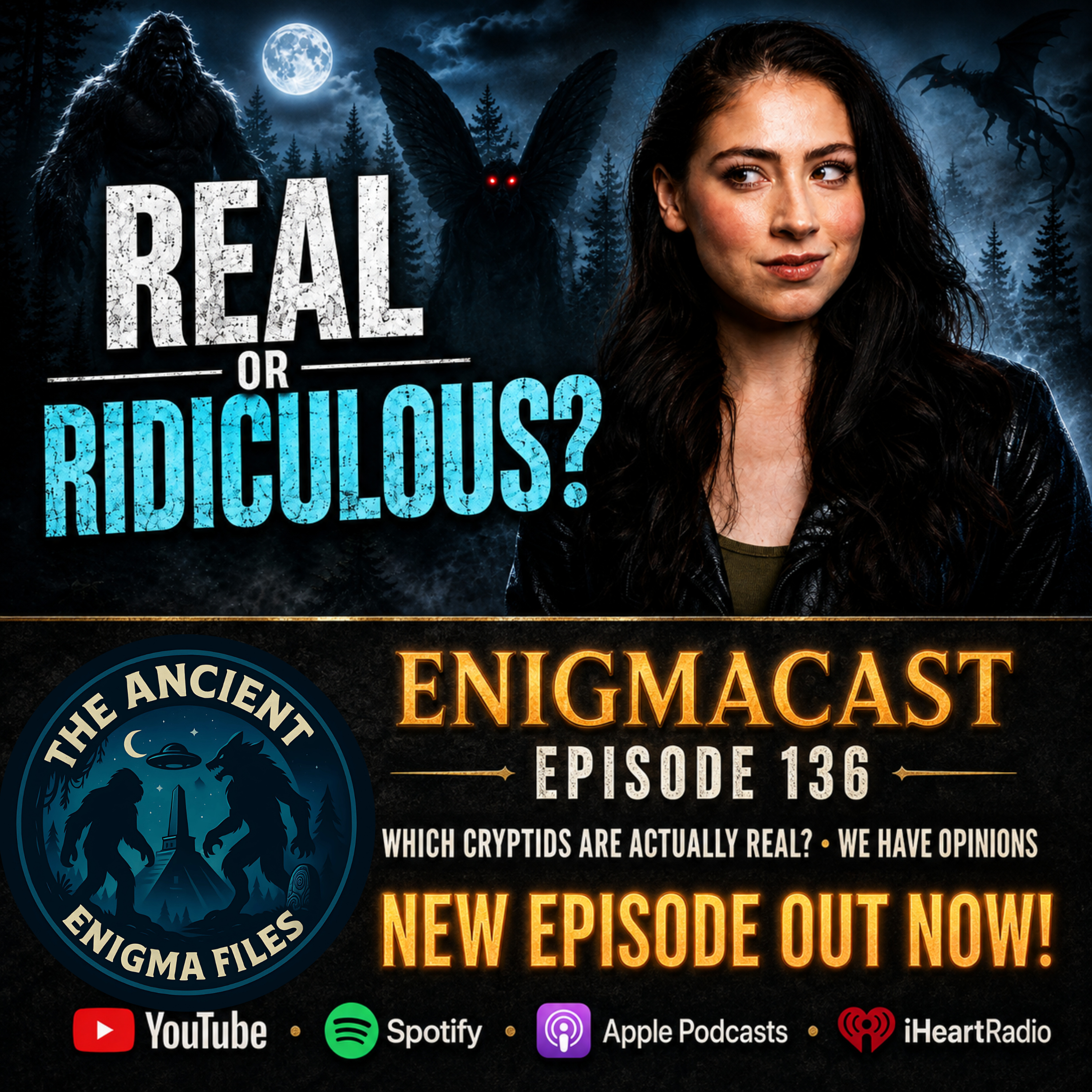 Which Cryptids Are Actually Real? (We Have Opinions) episode artwork