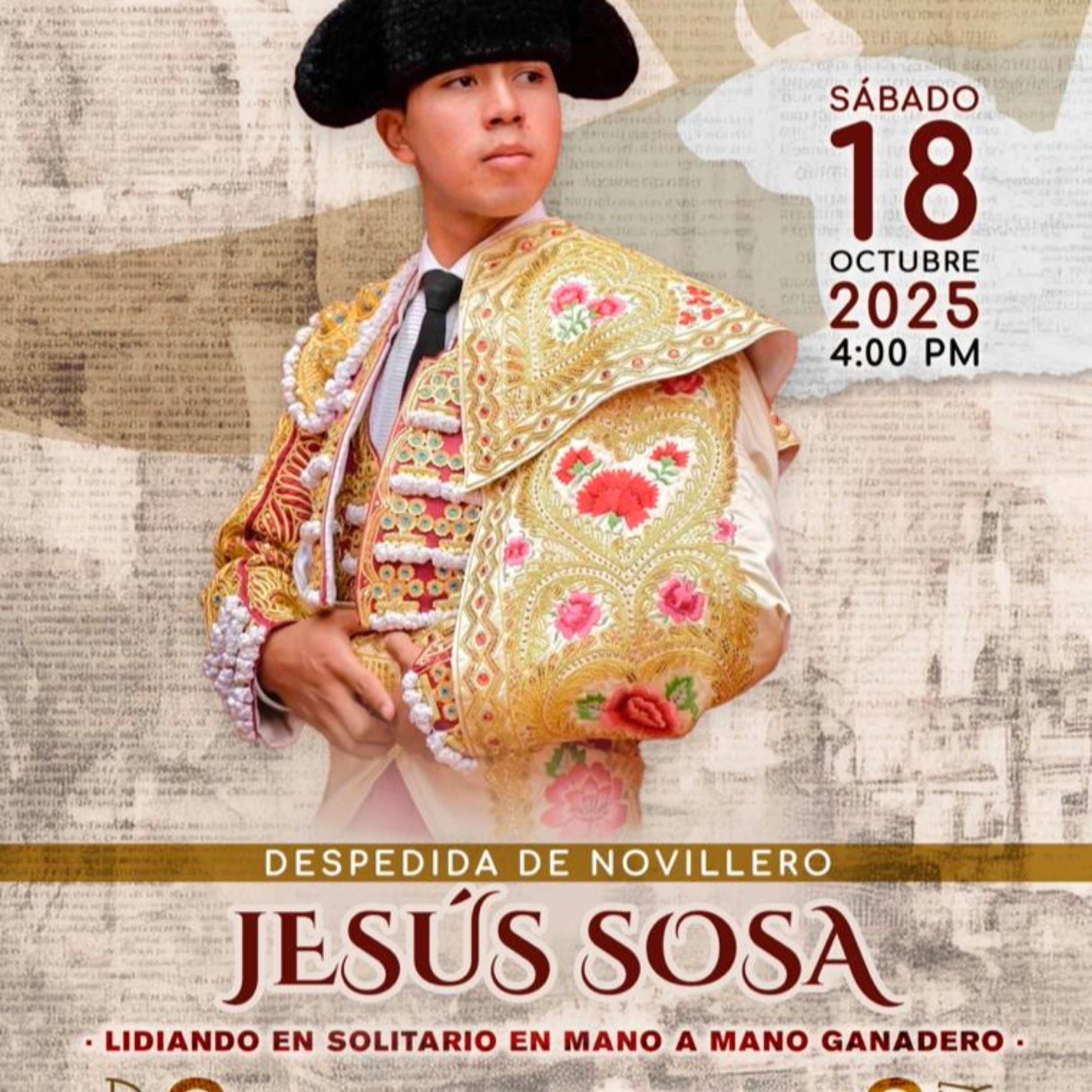 Jesús Sosa se encierra en Tlaxcala en el cierre de su ciclo de novillero episode artwork