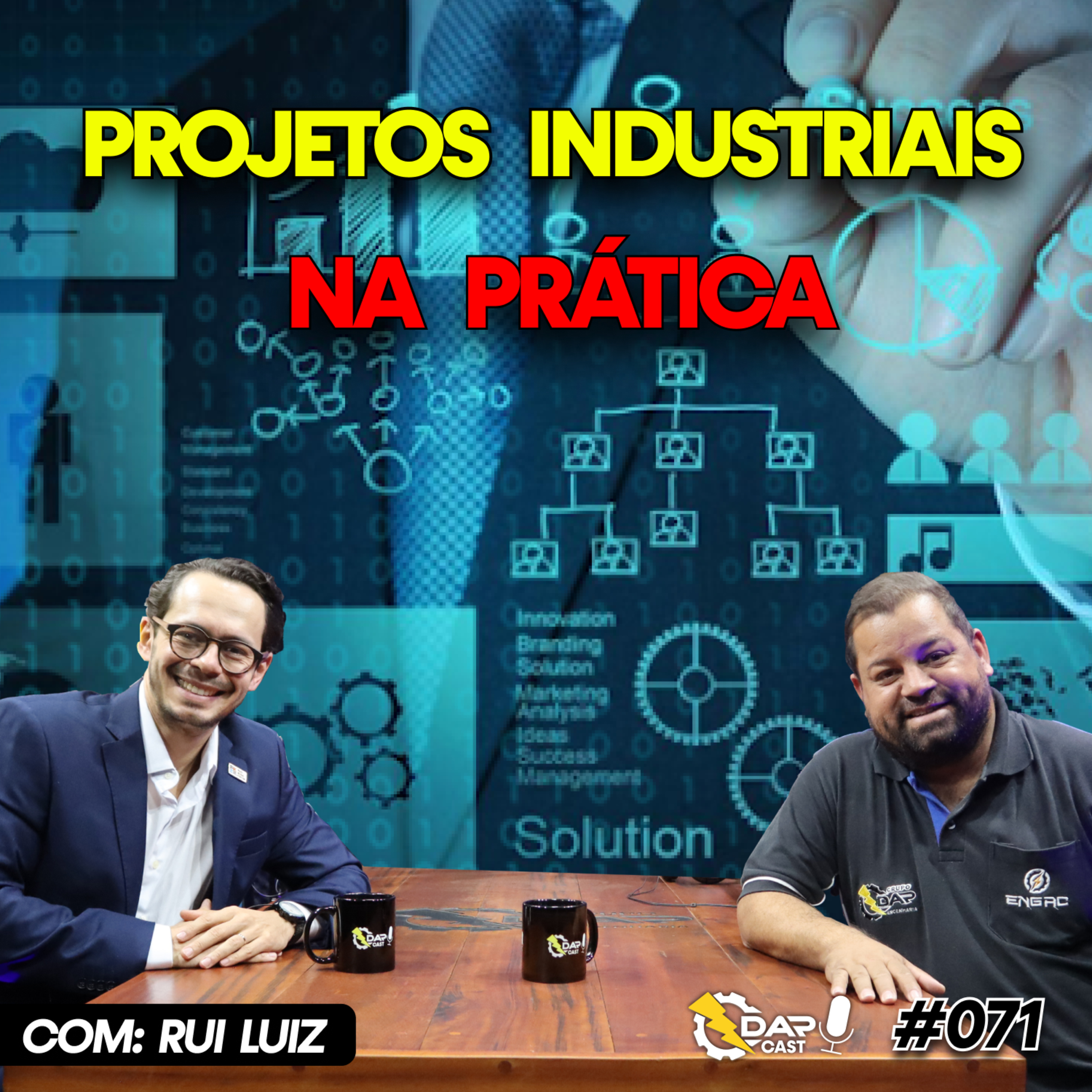 Como aplicar gestão de projetos na industria de forma prática | DAPCAST #71 episode artwork