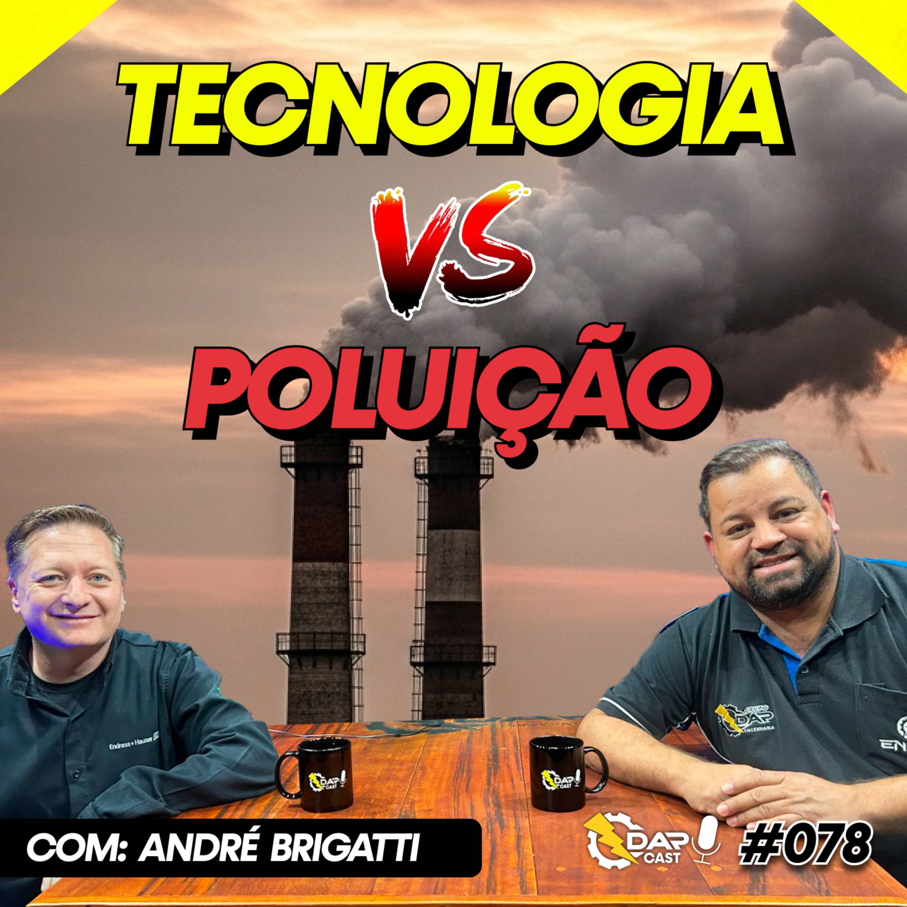 Qual a solução para a poluição industrial | DAPCAST #78 episode artwork