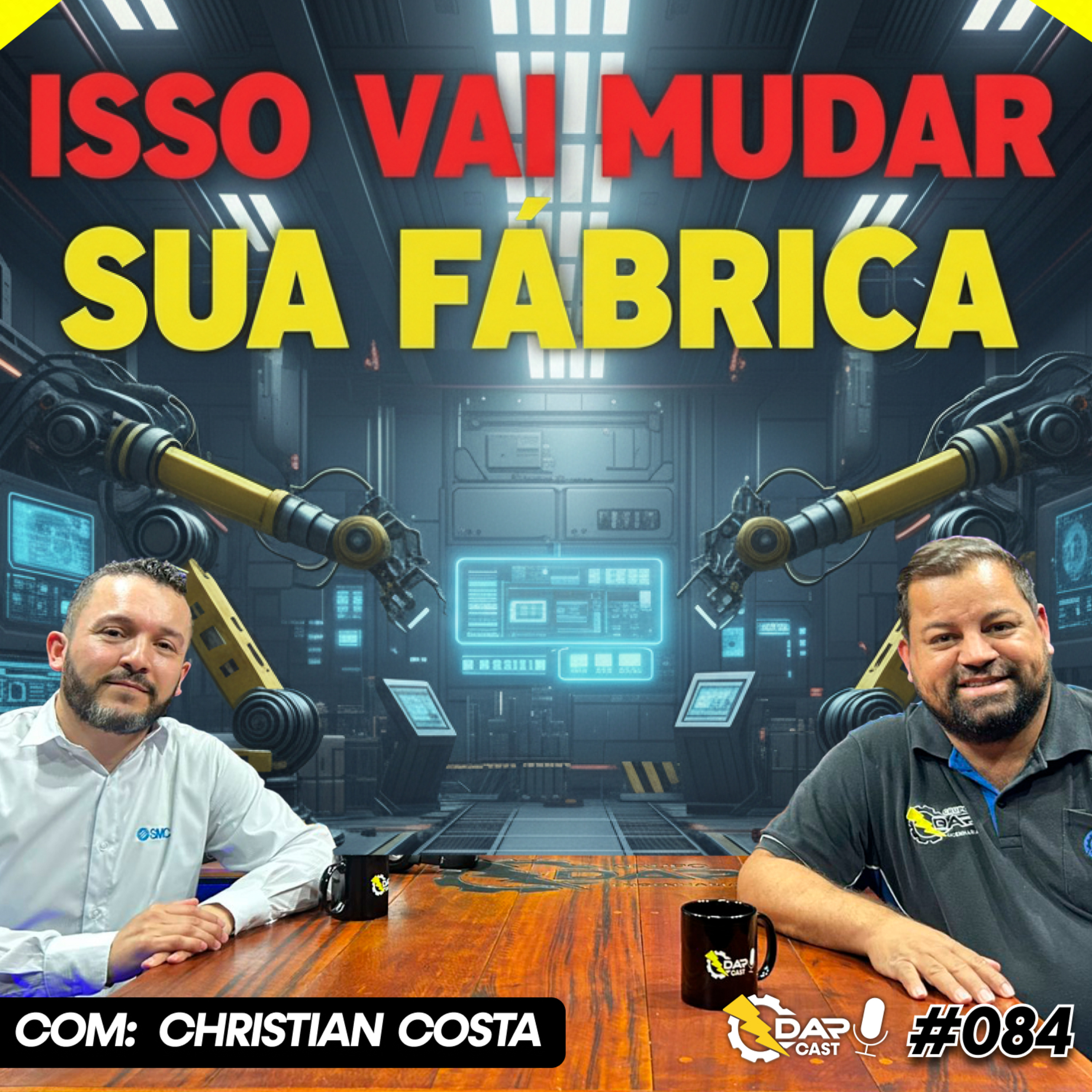 Como são as redes industriais com IO-Link e soluções wireless | DAPCAST #84  episode artwork