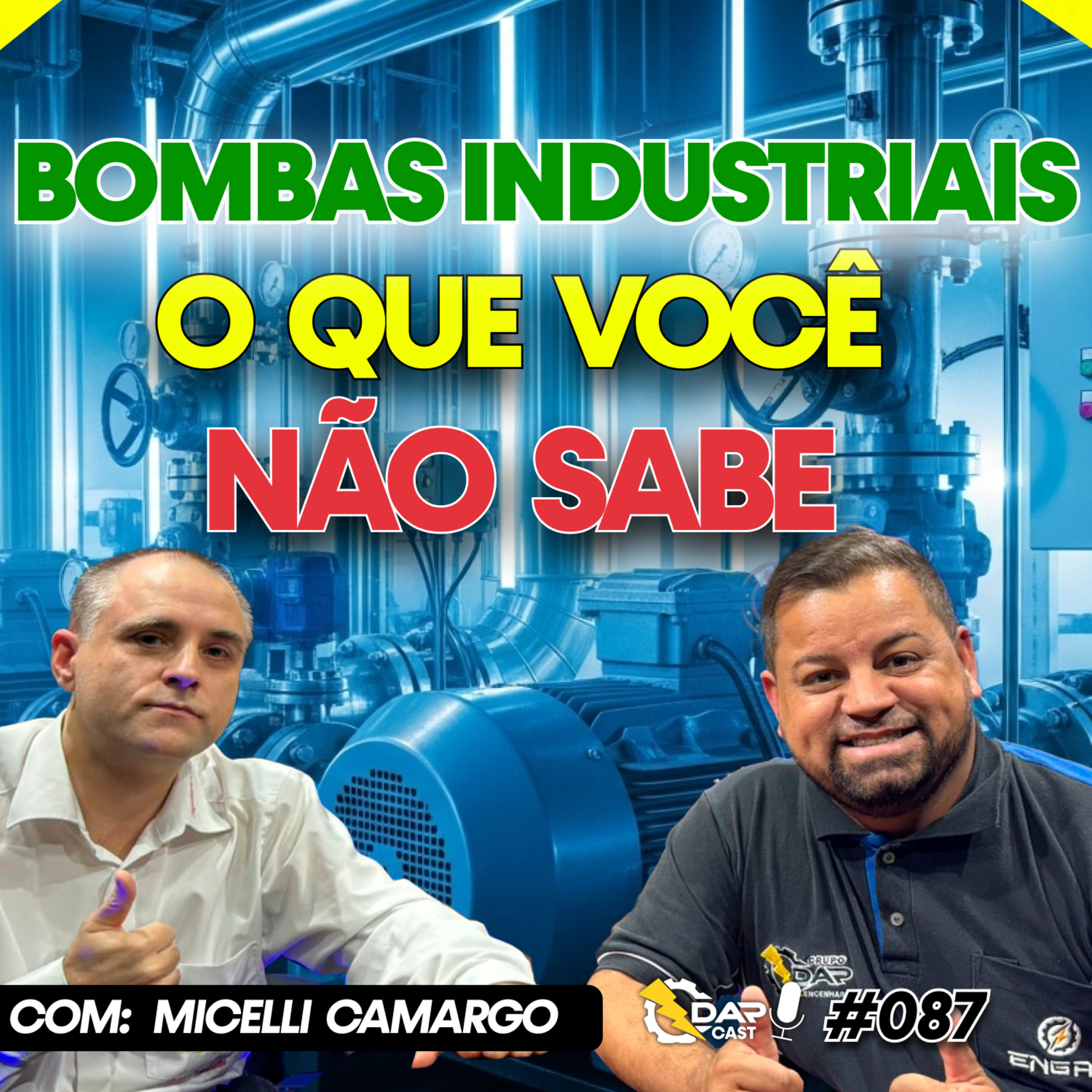 A verdade sobre bombas industriais | DAPCAST #87 episode artwork