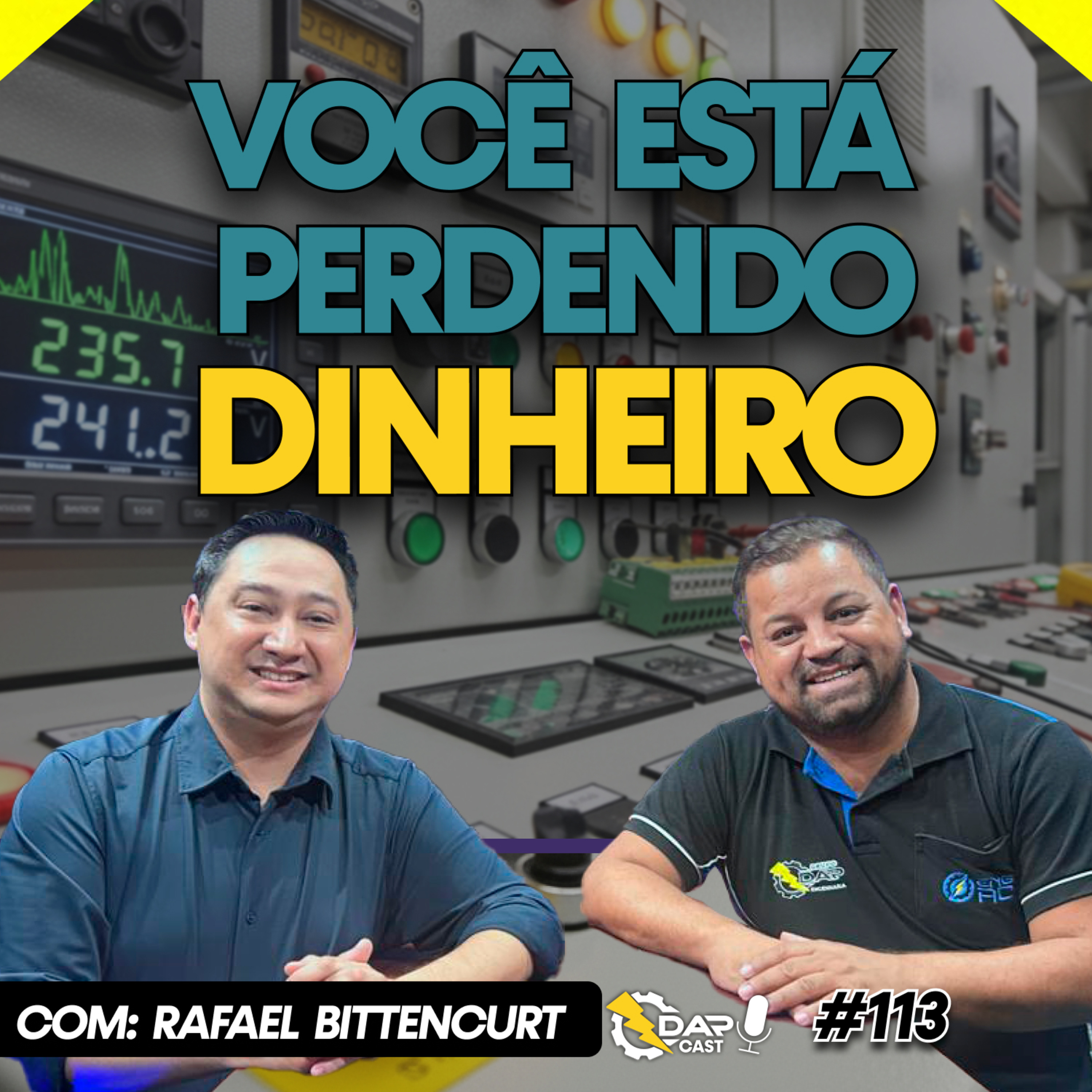 Como melhorar a qualidade de energia elétrica na prática | DAPCAST #113 episode artwork