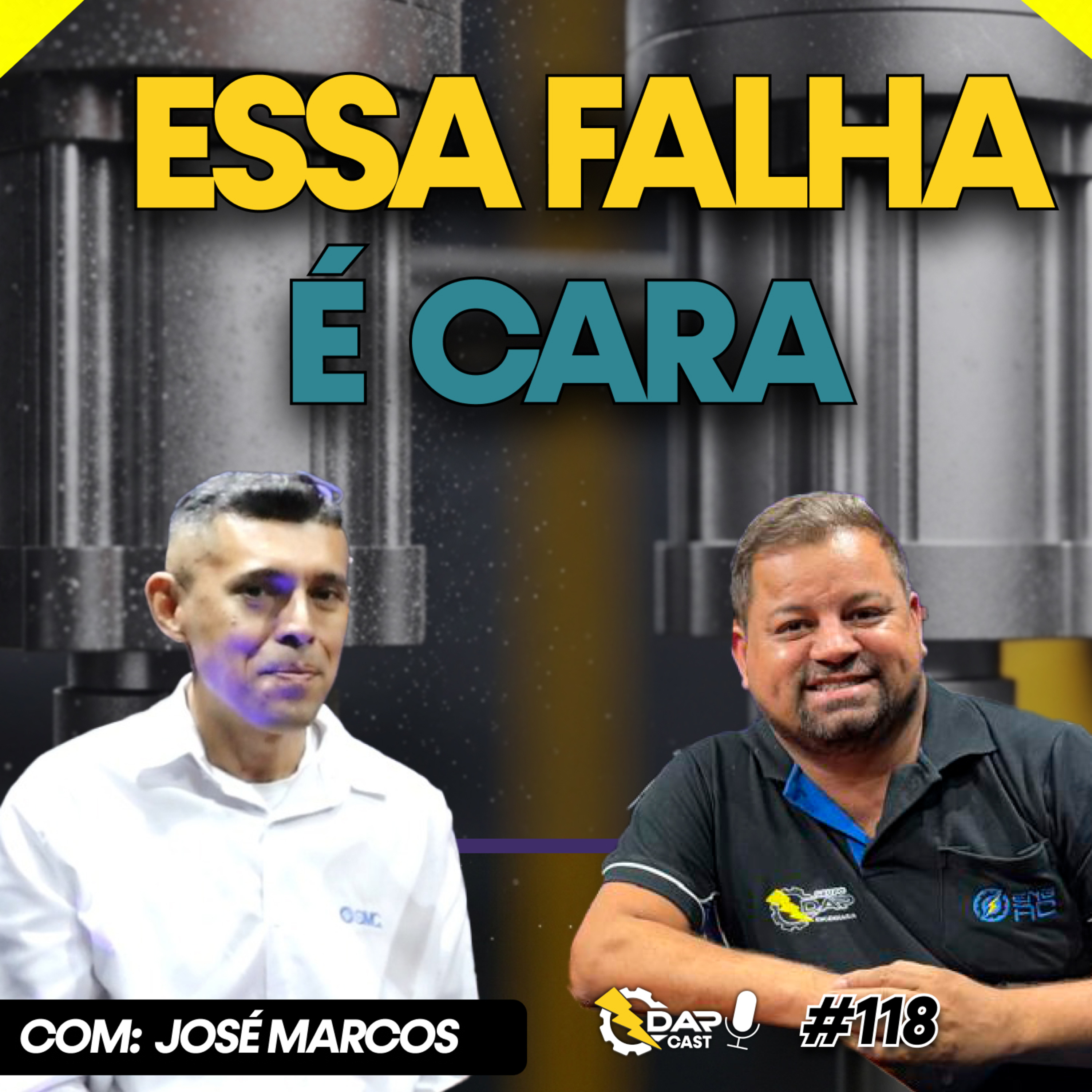 Como posso melhorar a eficiencia das minhas máquinas industriais na prática | DAPCAST #118  episode artwork
