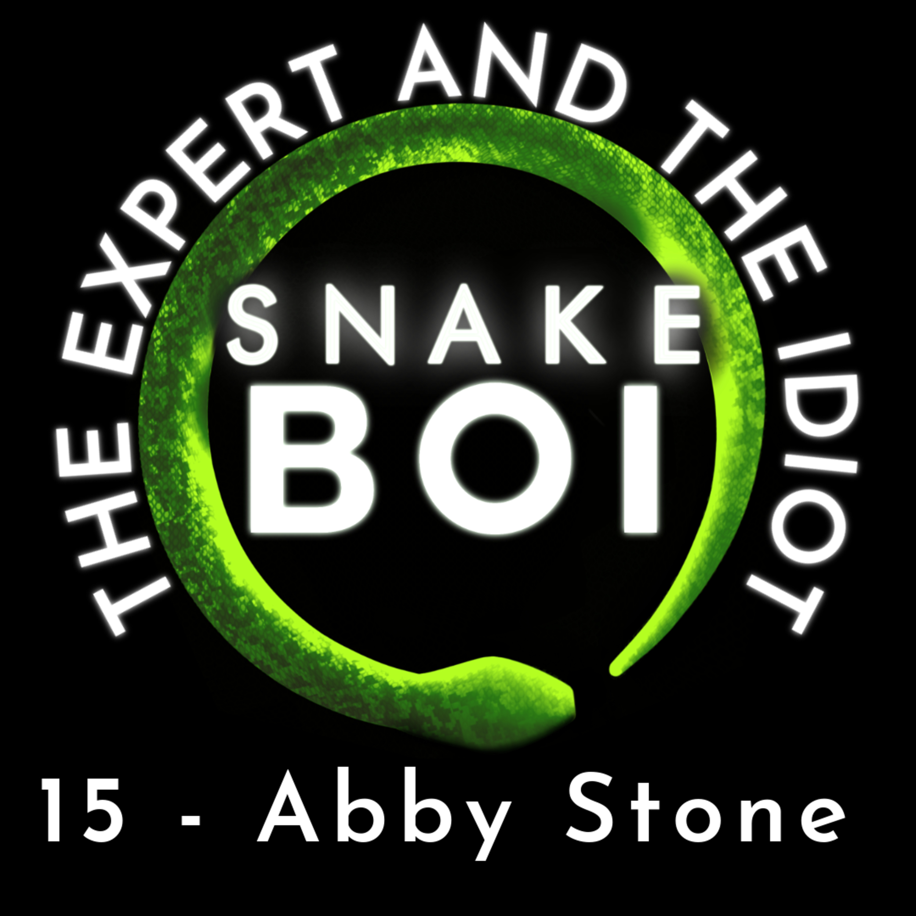 15 - Abby Stone of TheCurlyHairedKeeper - The Expert and The Idiot - A Reptile Podcast episode artwork