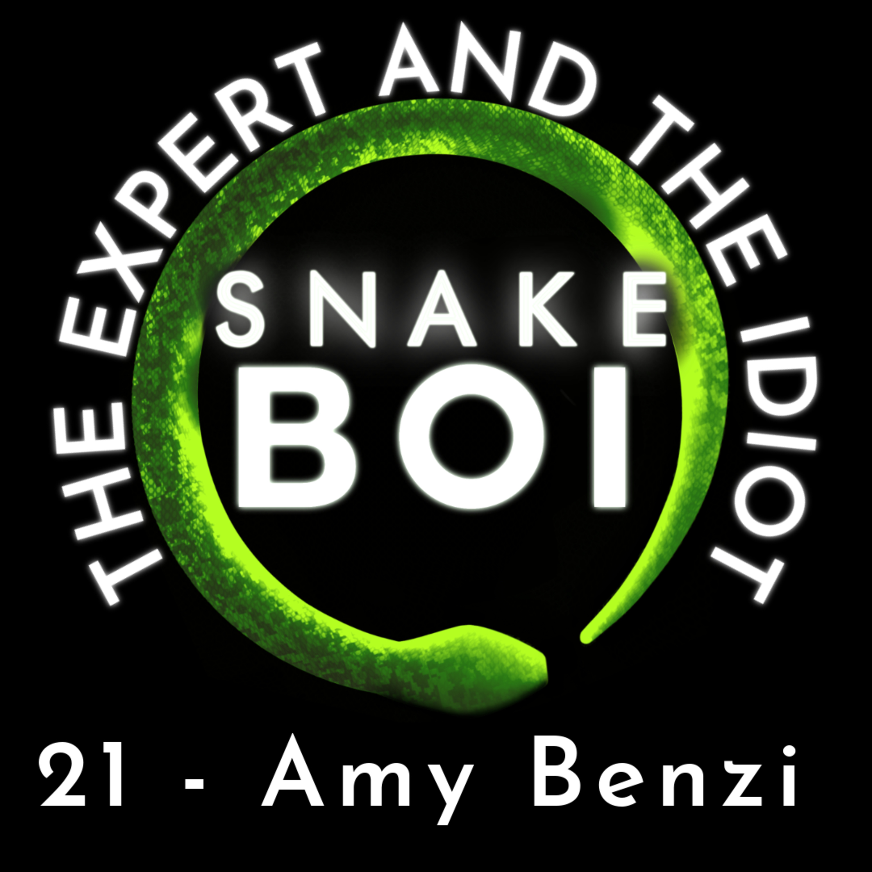 21 - Amy Benzi of HappyBasins - The Expert and The Idiot - A Reptile Podcast episode artwork
