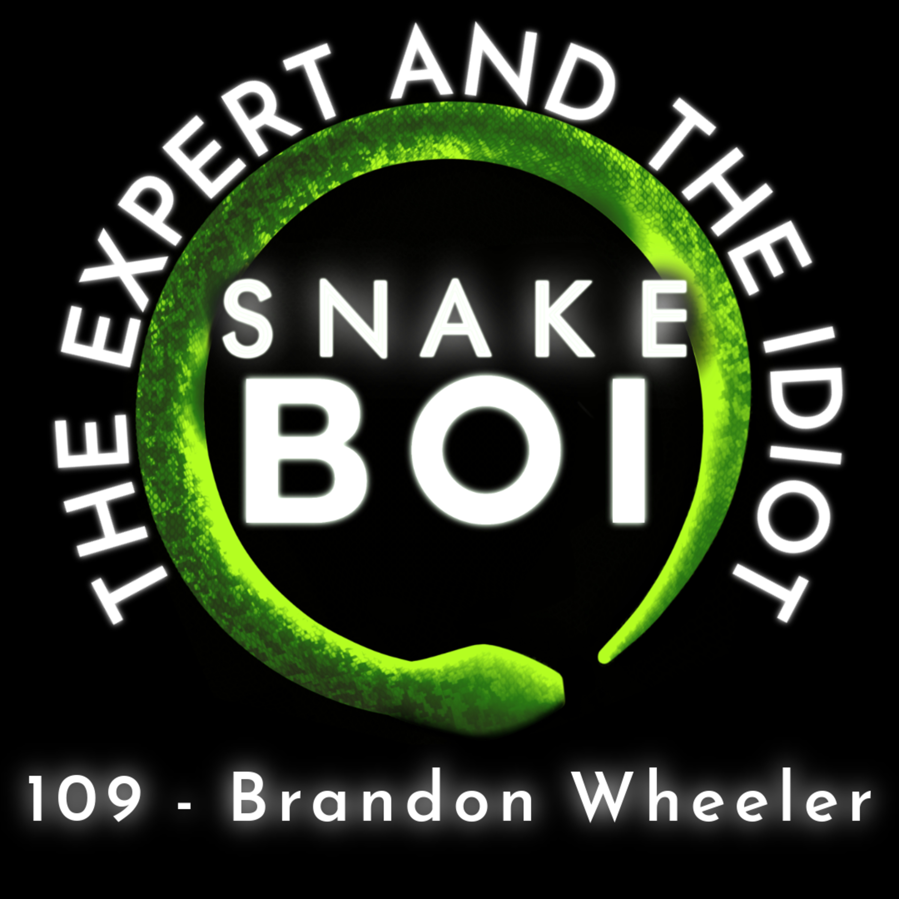 109 - Brandon Wheeler Returns From Morelia House - The Expert and The Idiot - A Reptile Podcast episode artwork