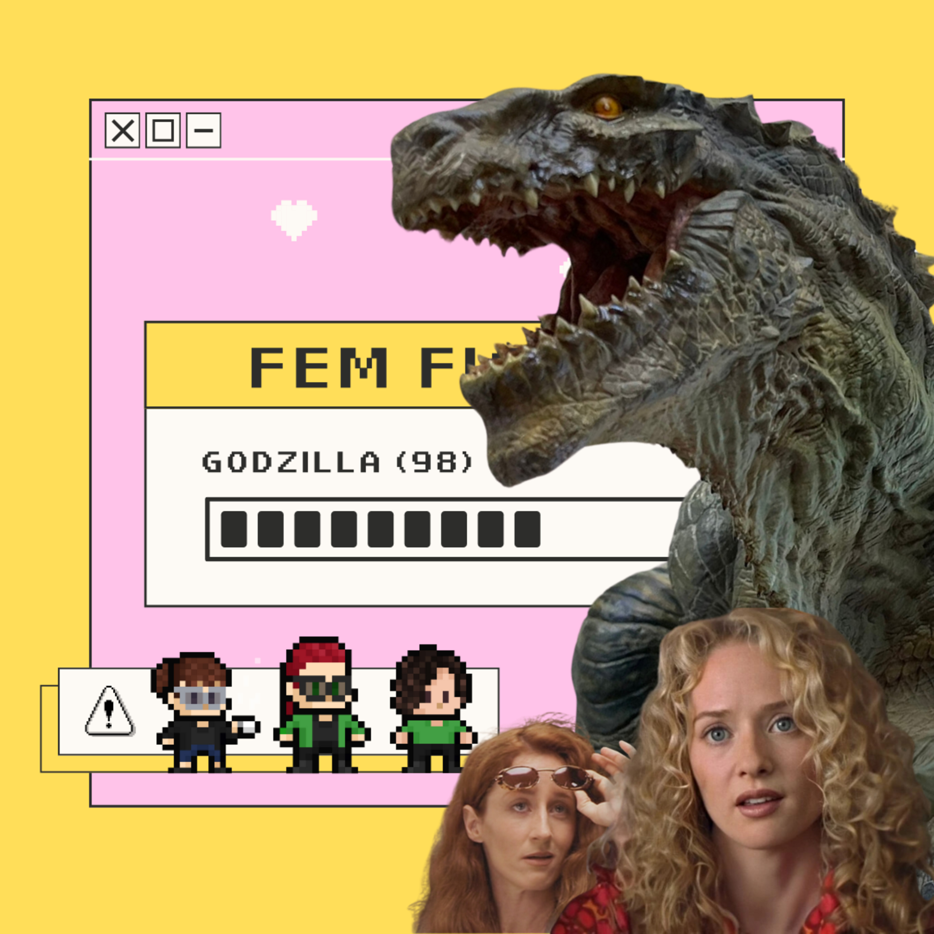 Godzilla (1998) episode artwork