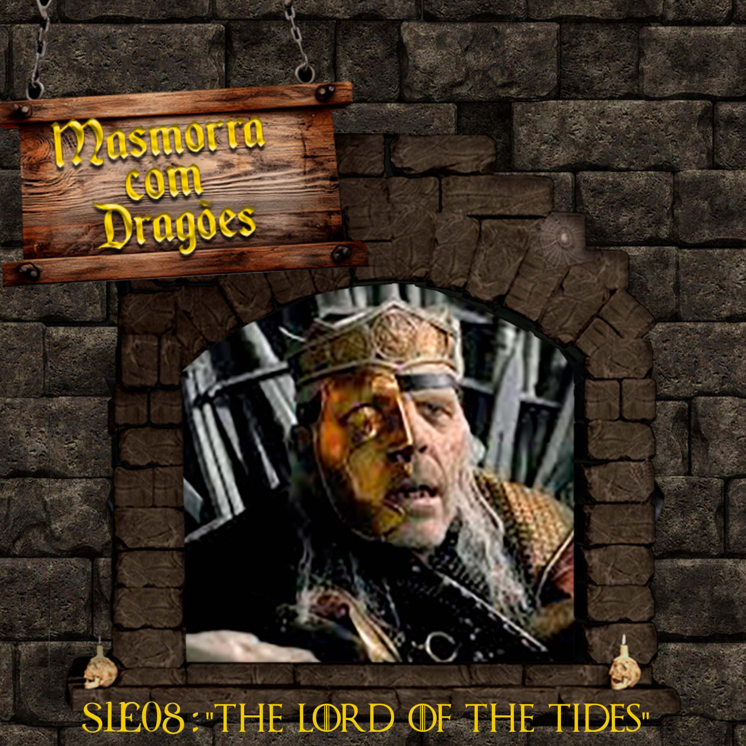 MASMORRA COM DRAGÕES: HOUSE OF THE DRAGON S01E08 ” The Lord of the Tides” episode artwork