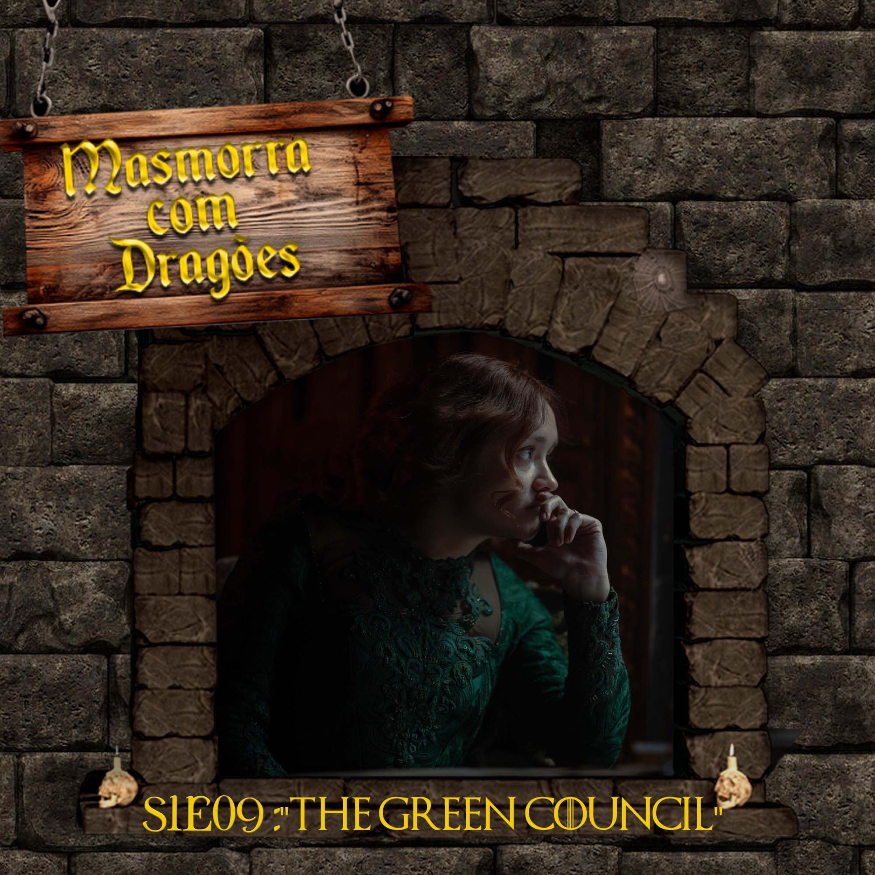 MASMORRA COM DRAGÕES! HOUSE OF THE DRAGON S01E09 ”The Green Council” episode artwork