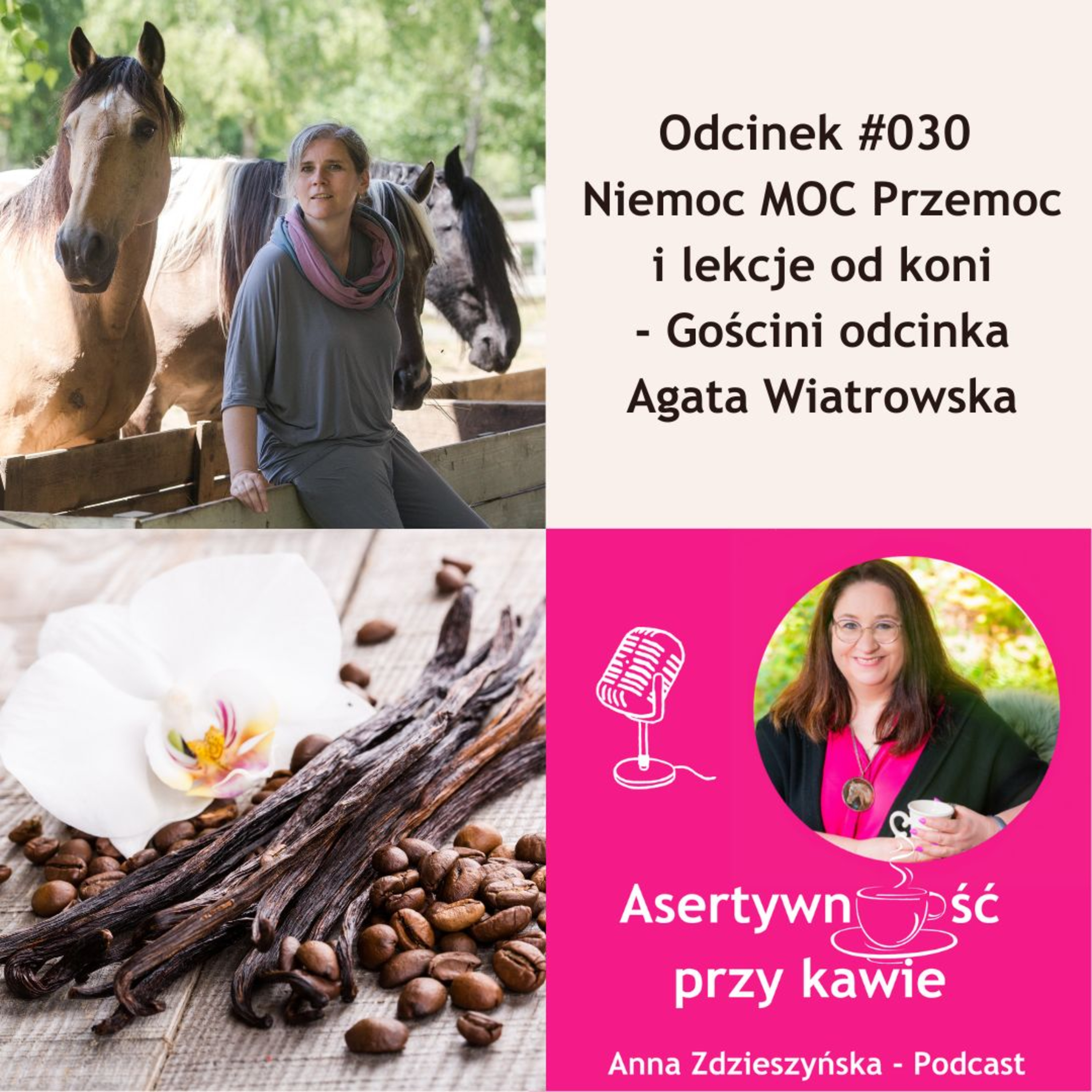 #030 Niemoc MOC Przemoc i lekcje od koni – Gościni odcinka Agata Wiatrowska episode artwork