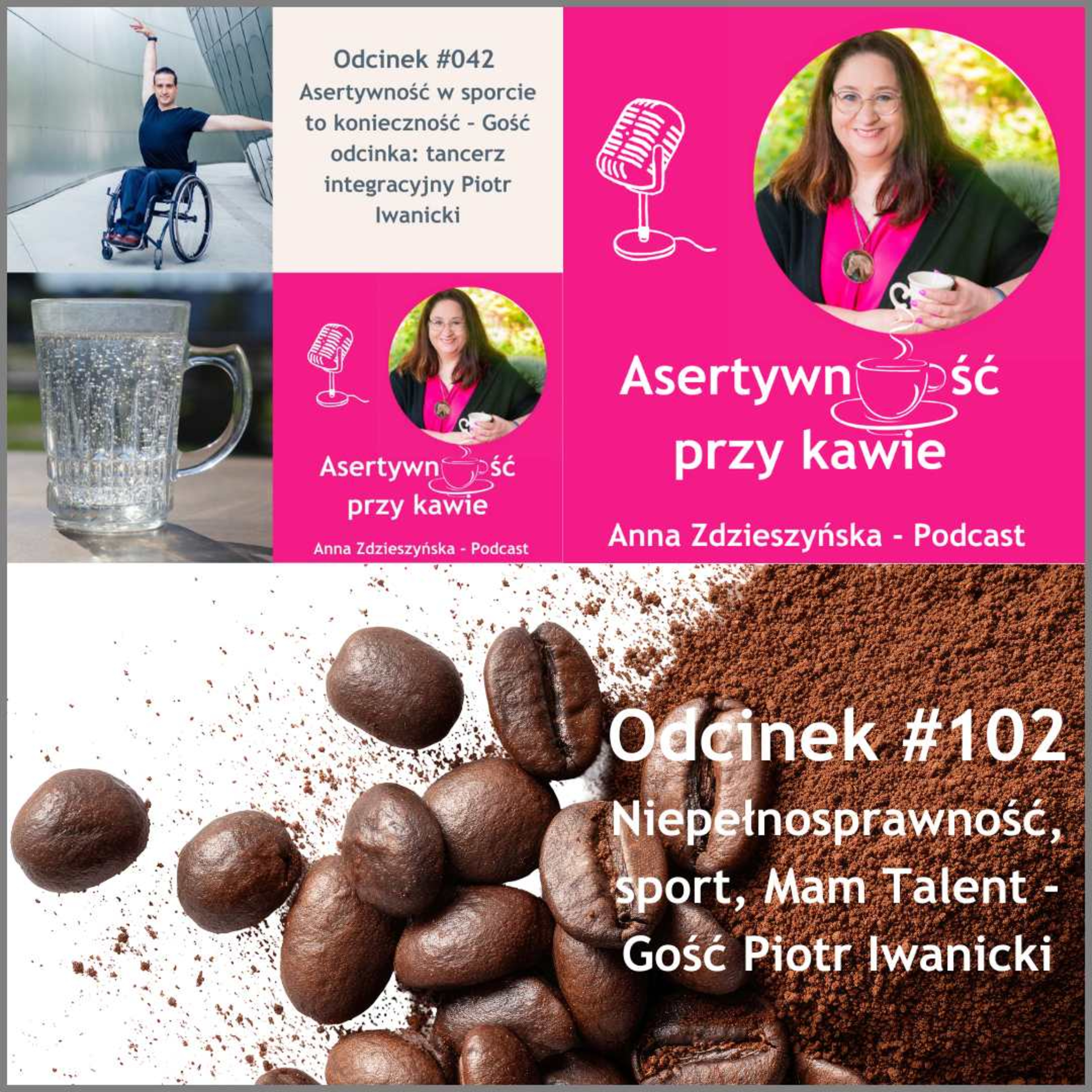 #102 Niepełnosprawność, spot, Mam Talent – Gość Piotr Iwanicki episode artwork