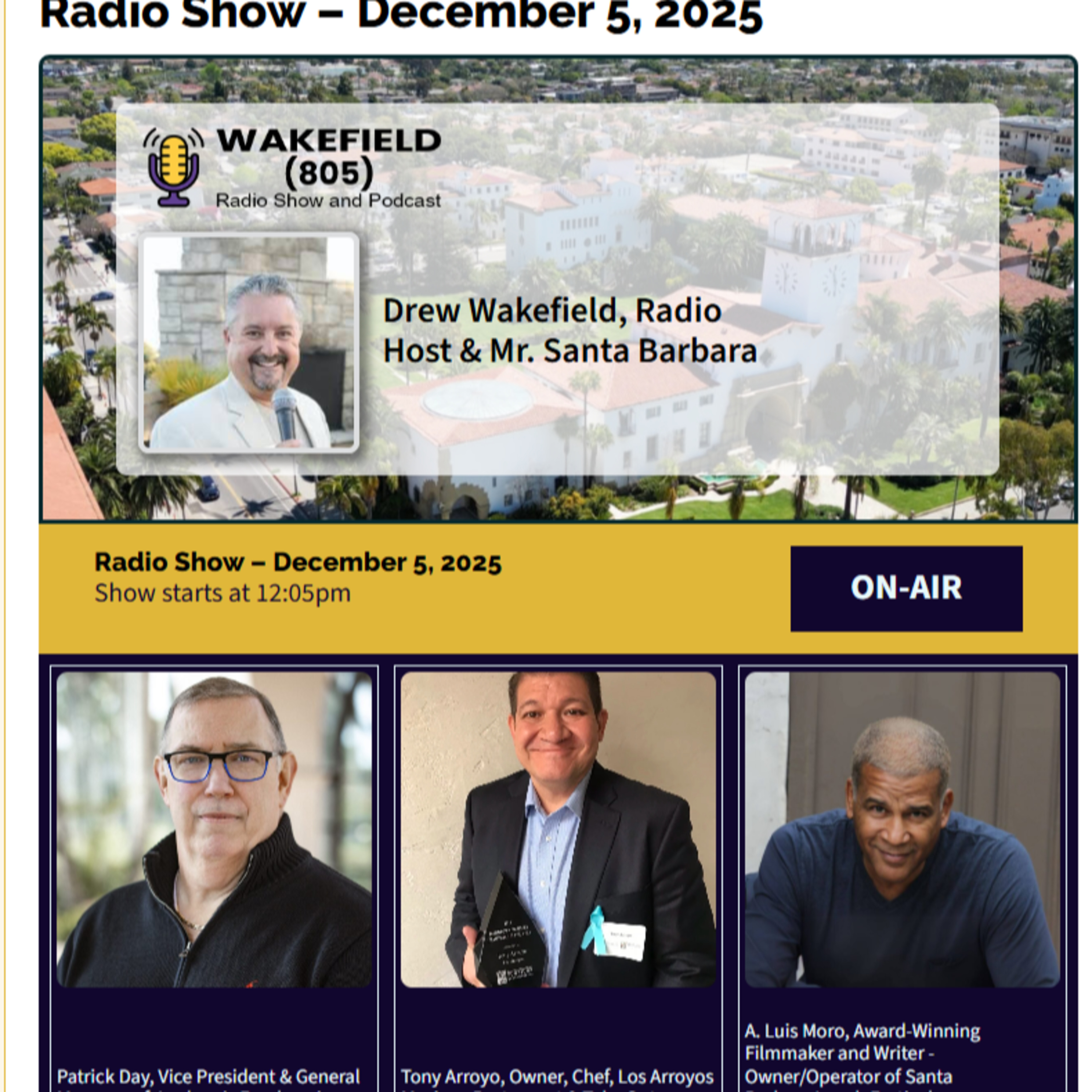 Radio Show – December 5, 2025 episode artwork