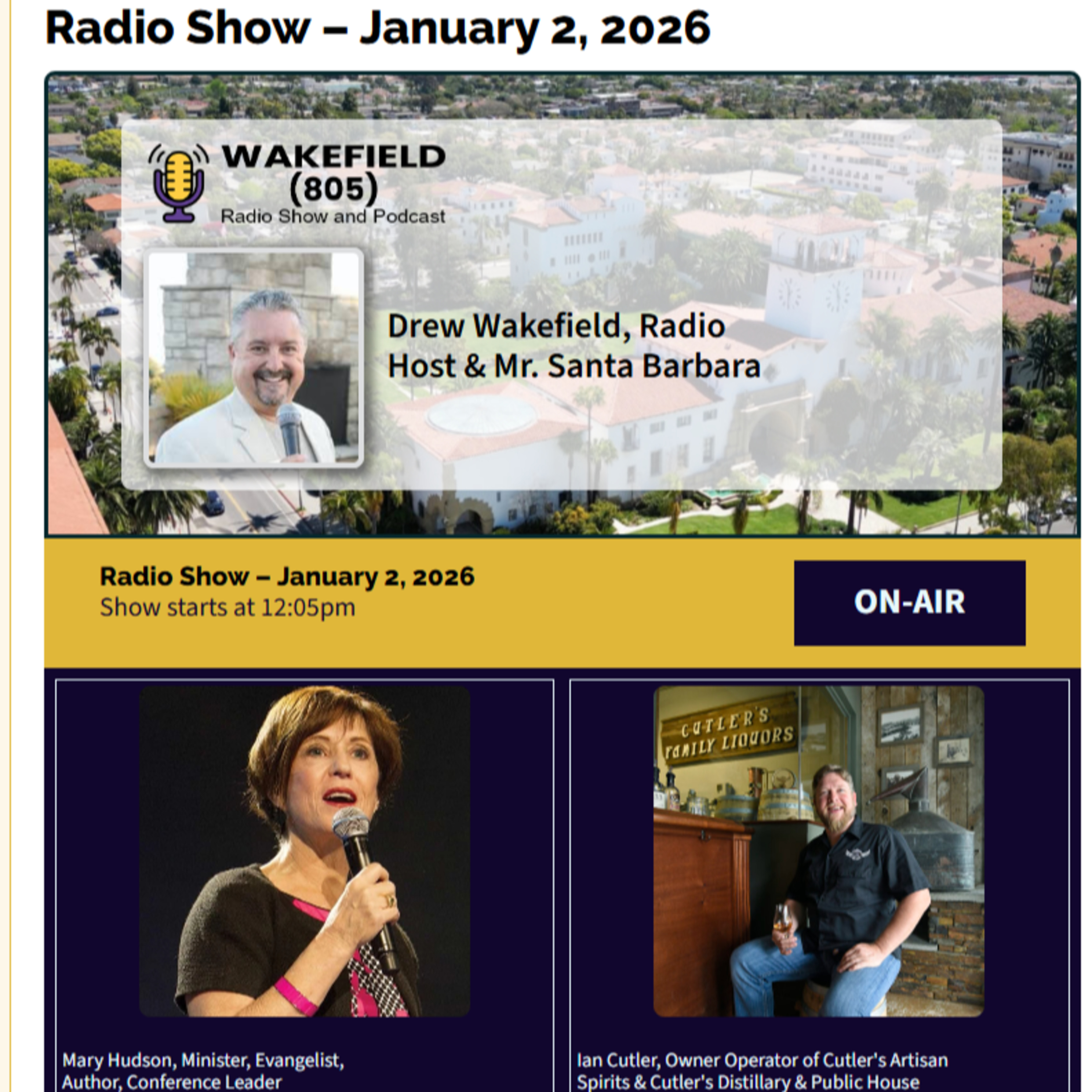 Radio Show – January 2, 2026 episode artwork