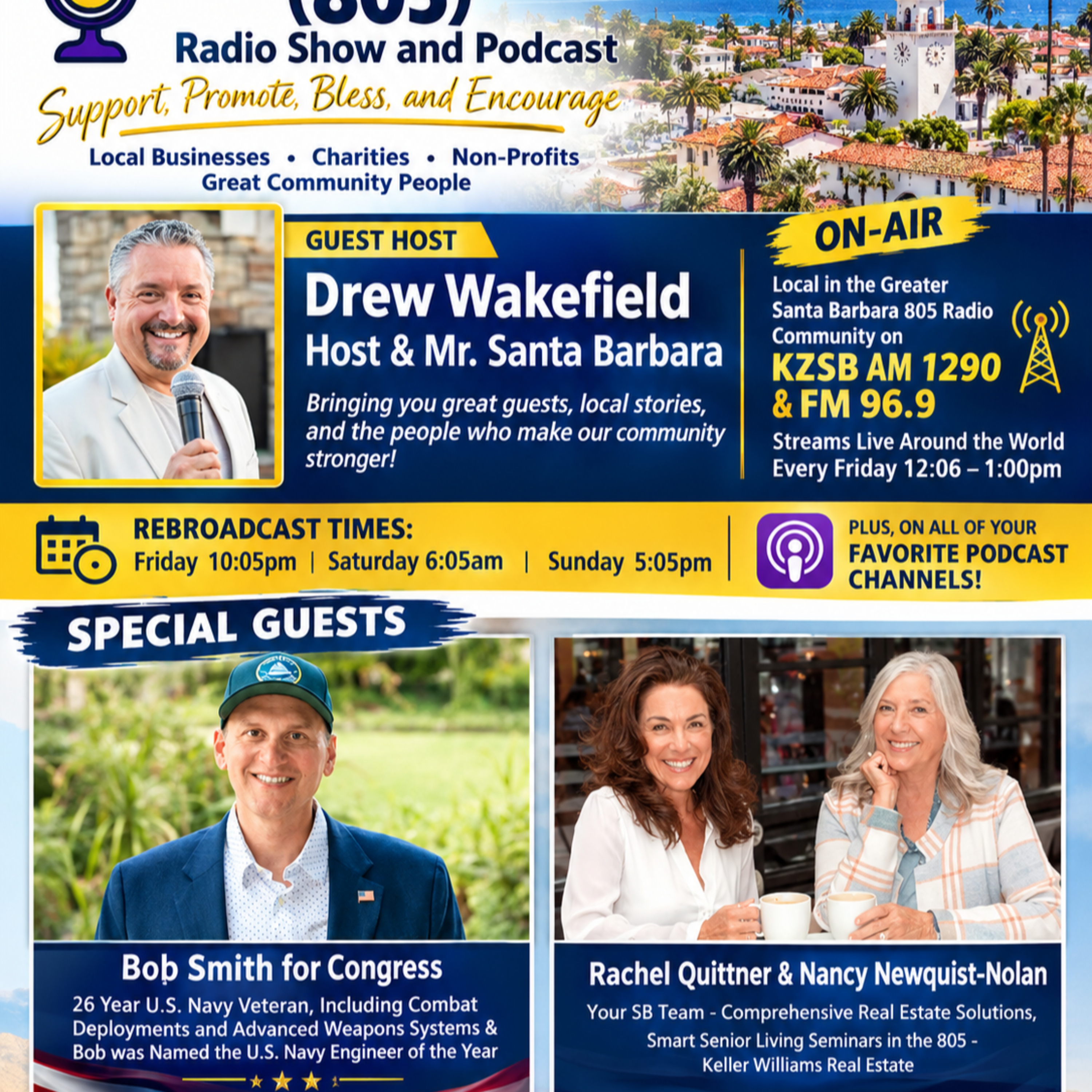 Wakefield 805 Radio/Podcast Show – October 2, 2026 episode artwork
