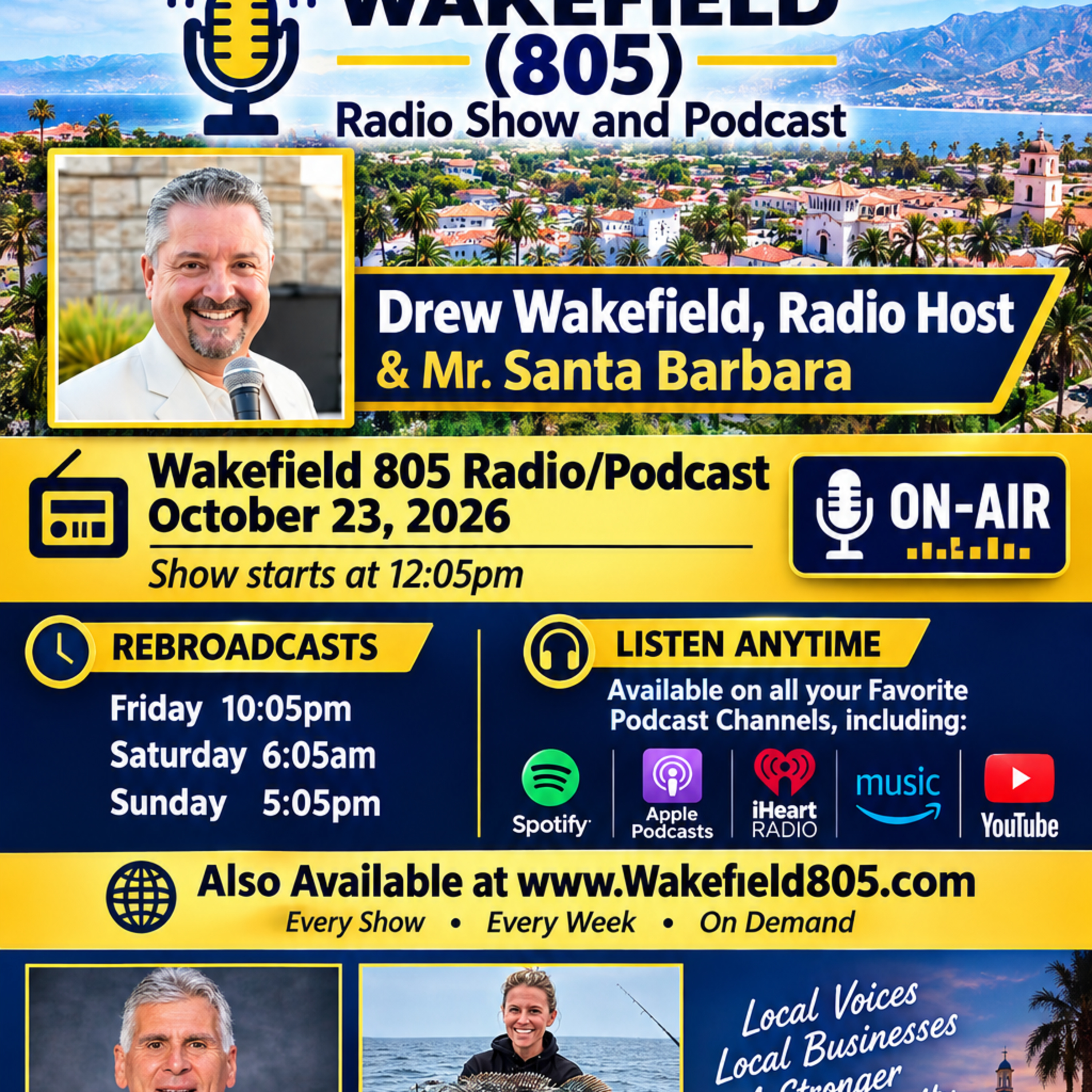 Wakefield 805 Radio/Podcast – October 23, 2026 episode artwork