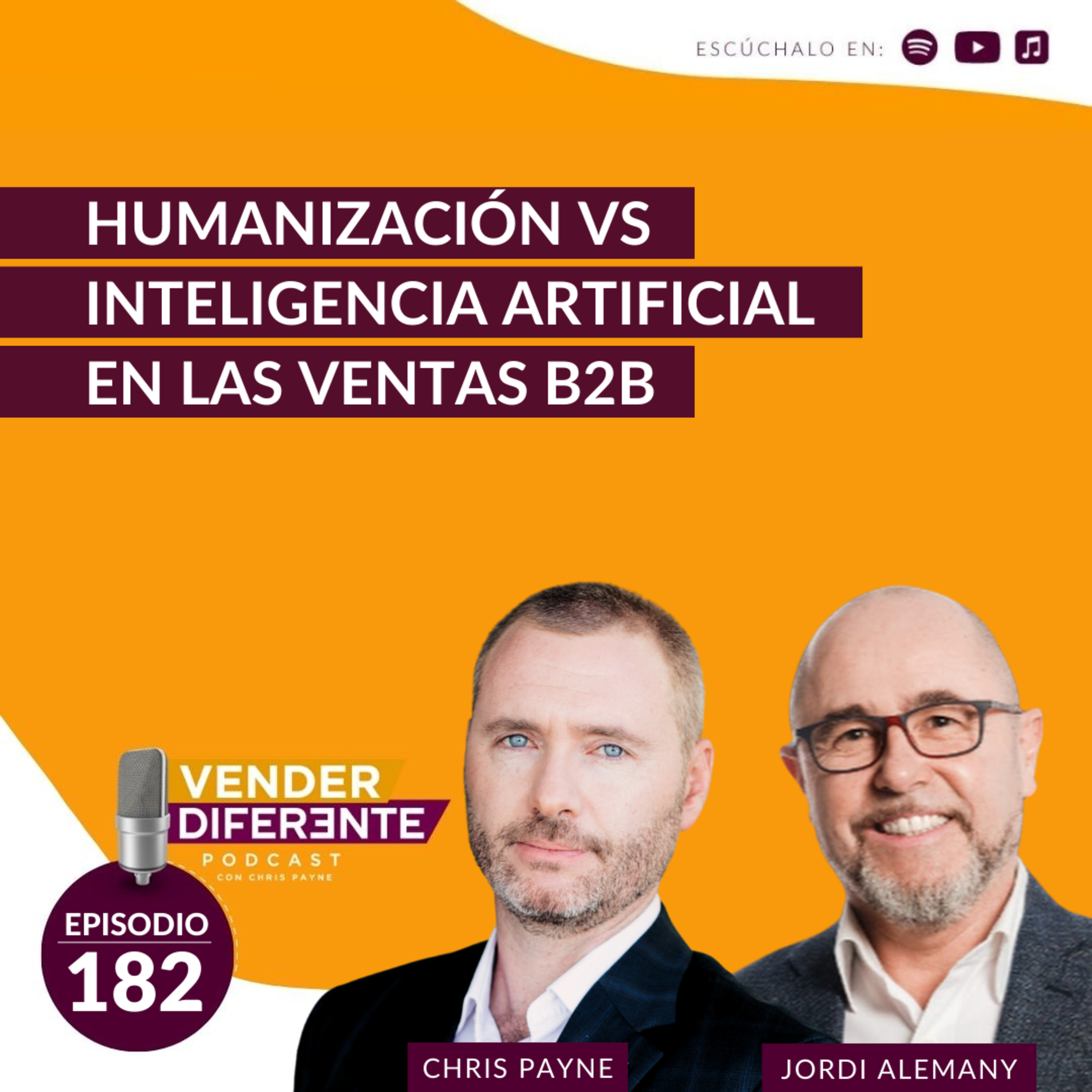 Humanización vs Inteligencia artificial en las ventas B2B con Jordi Alemany (Episodio 182) episode artwork