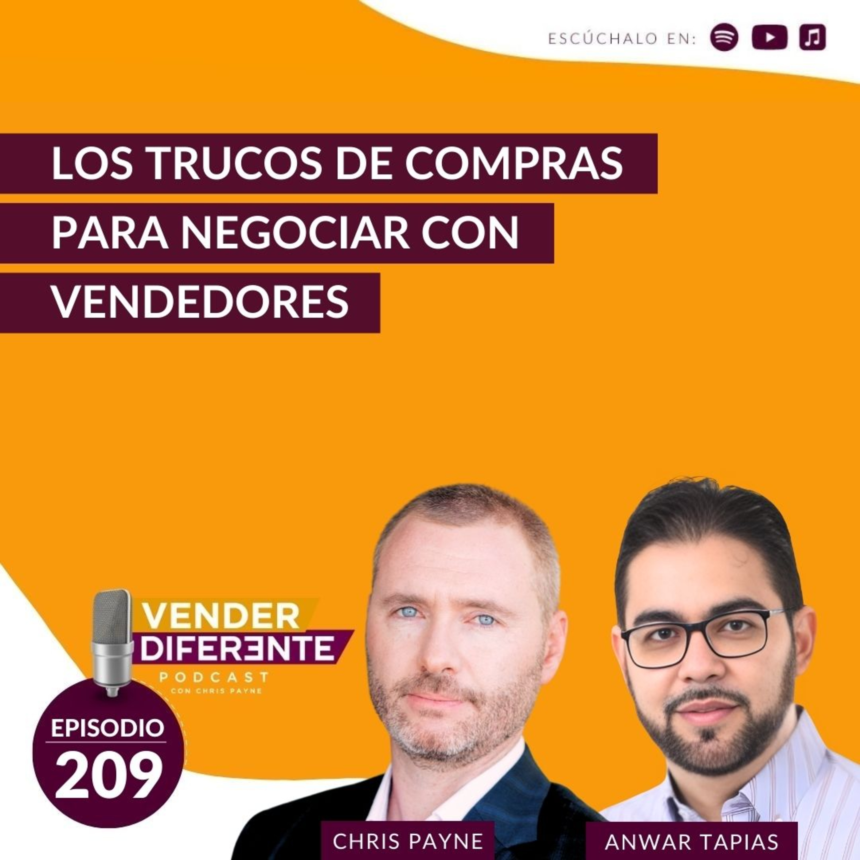 Los trucos de compras para negociar con vendedores con Anwar Tapias (Episodio 209) episode artwork