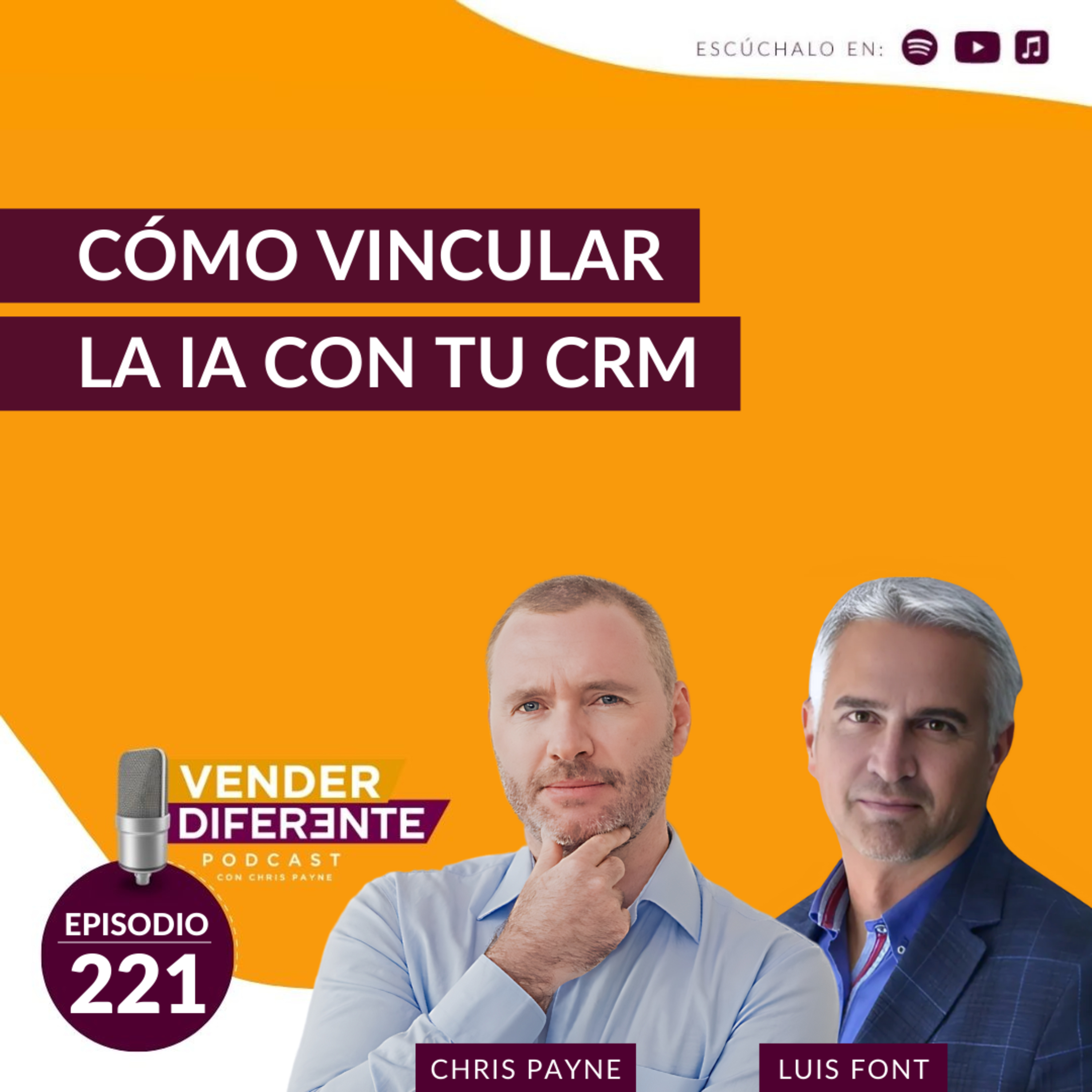 Cómo vincular la IA con tu CRM con Luis Font (Episodio 221)  episode artwork