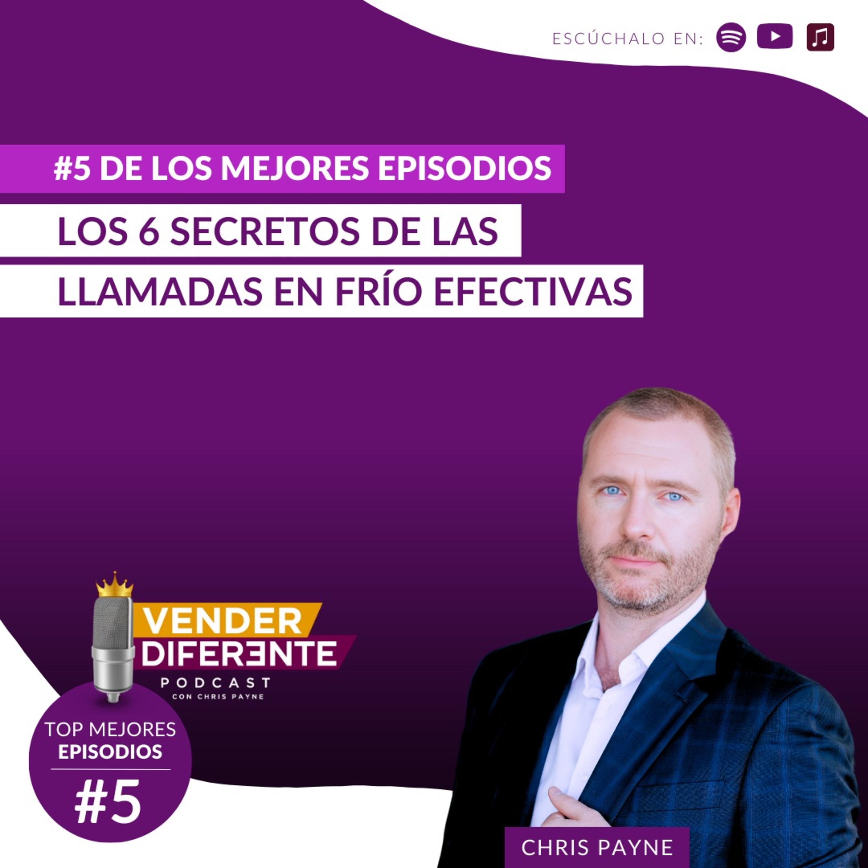TOP episodio #5 - Los 6 secretos de una llamada en frio efectiva episode artwork