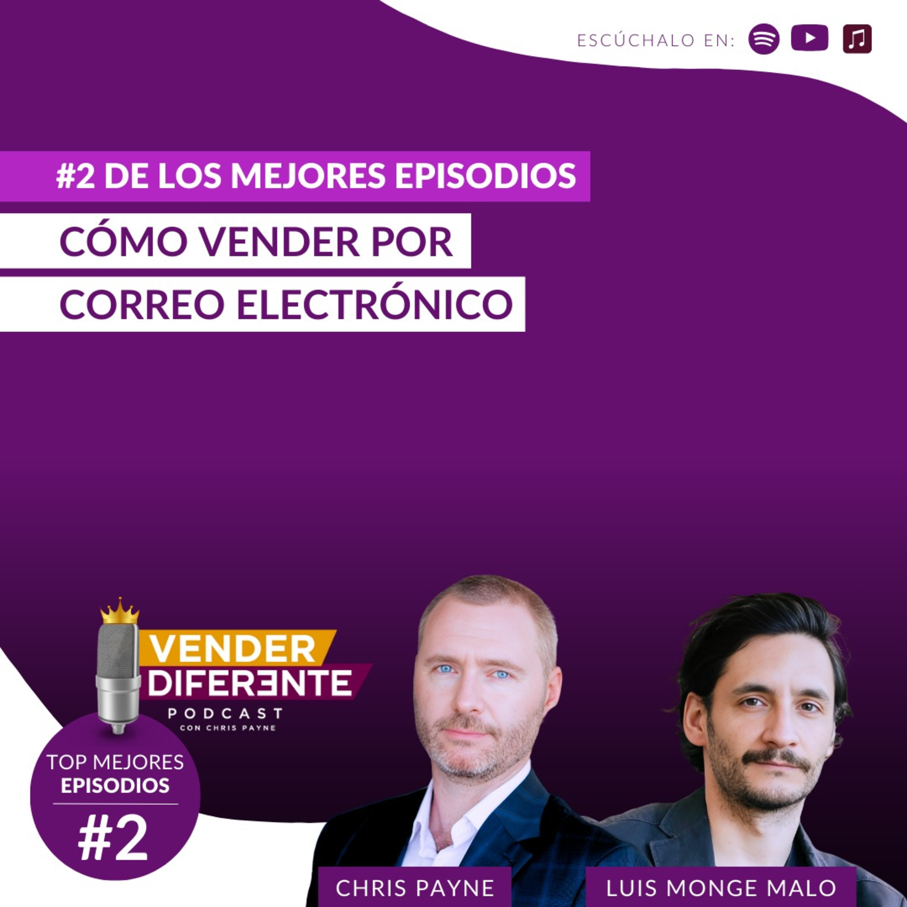 TOP episodio #2 - Cómo vender por correo electrónico con Luis Monge Malo episode artwork