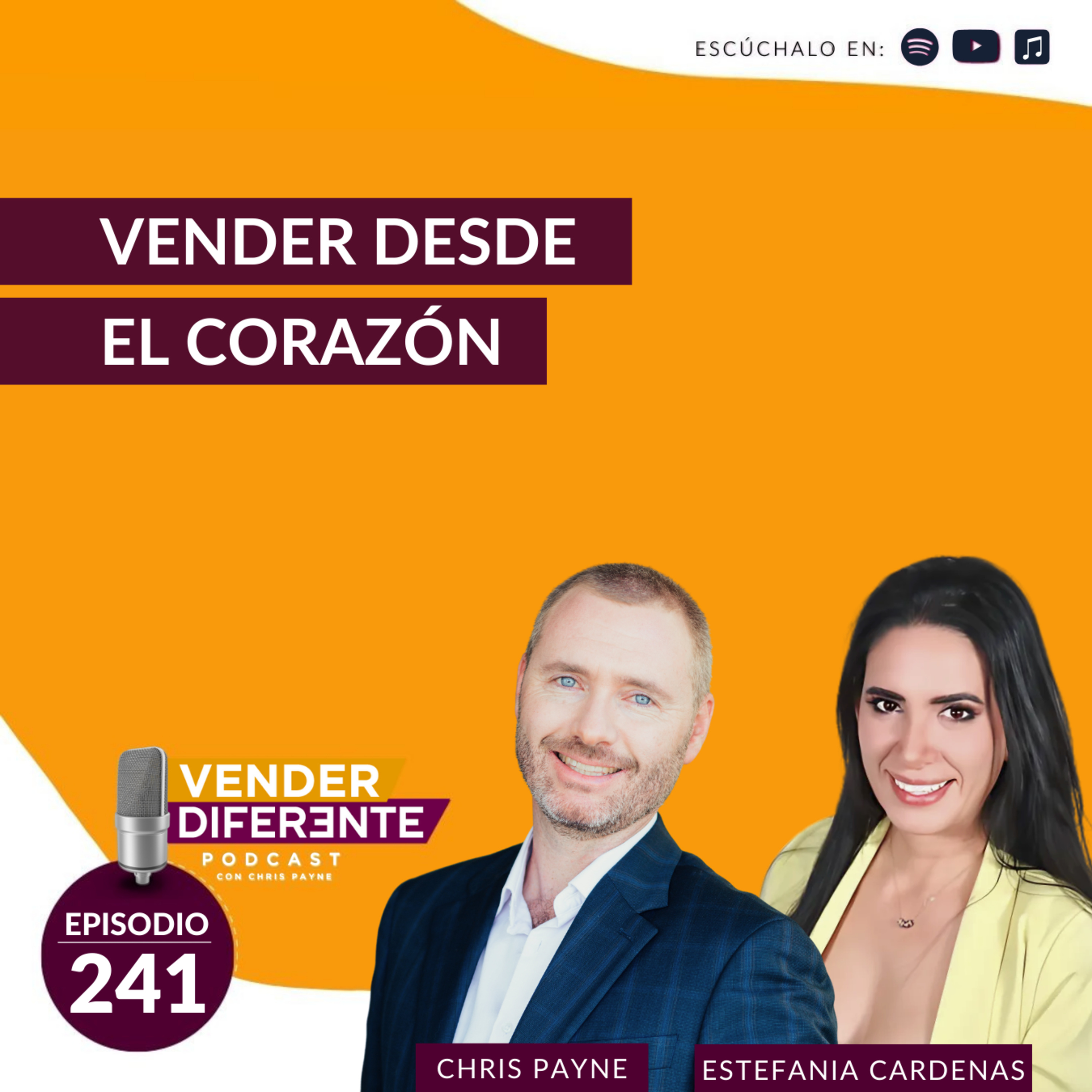 Vender desde el corazón con Estefania Cardenas (Episodio 241) episode artwork