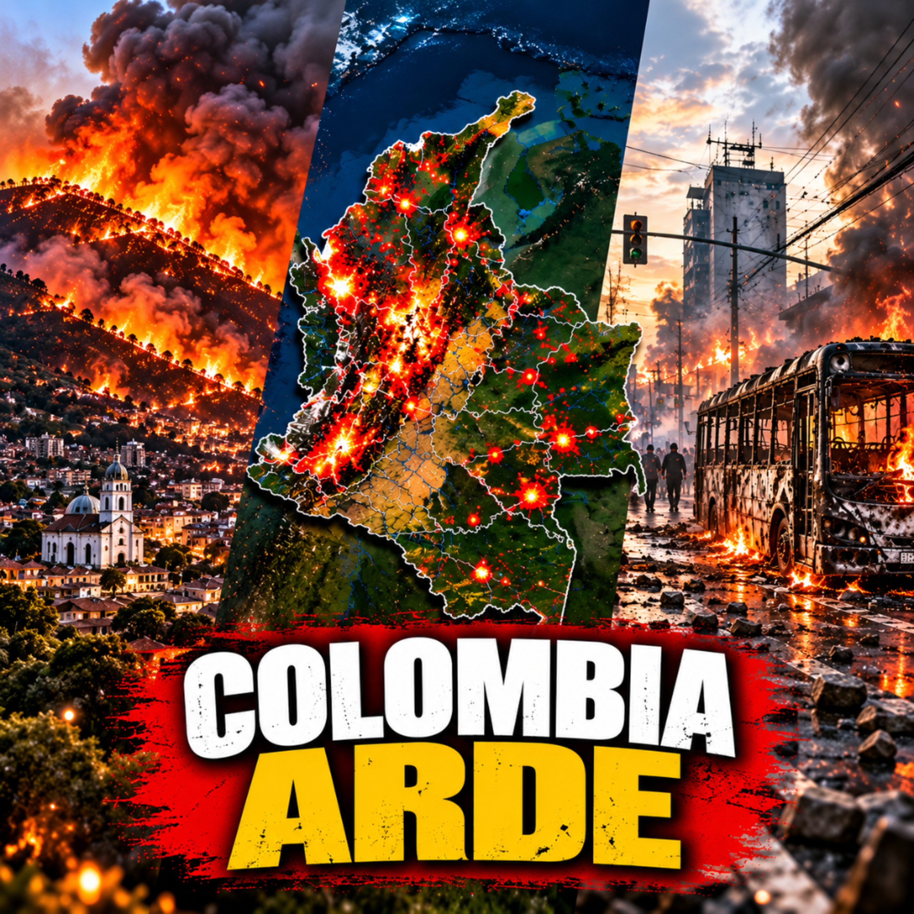 Colombia Arde episode artwork