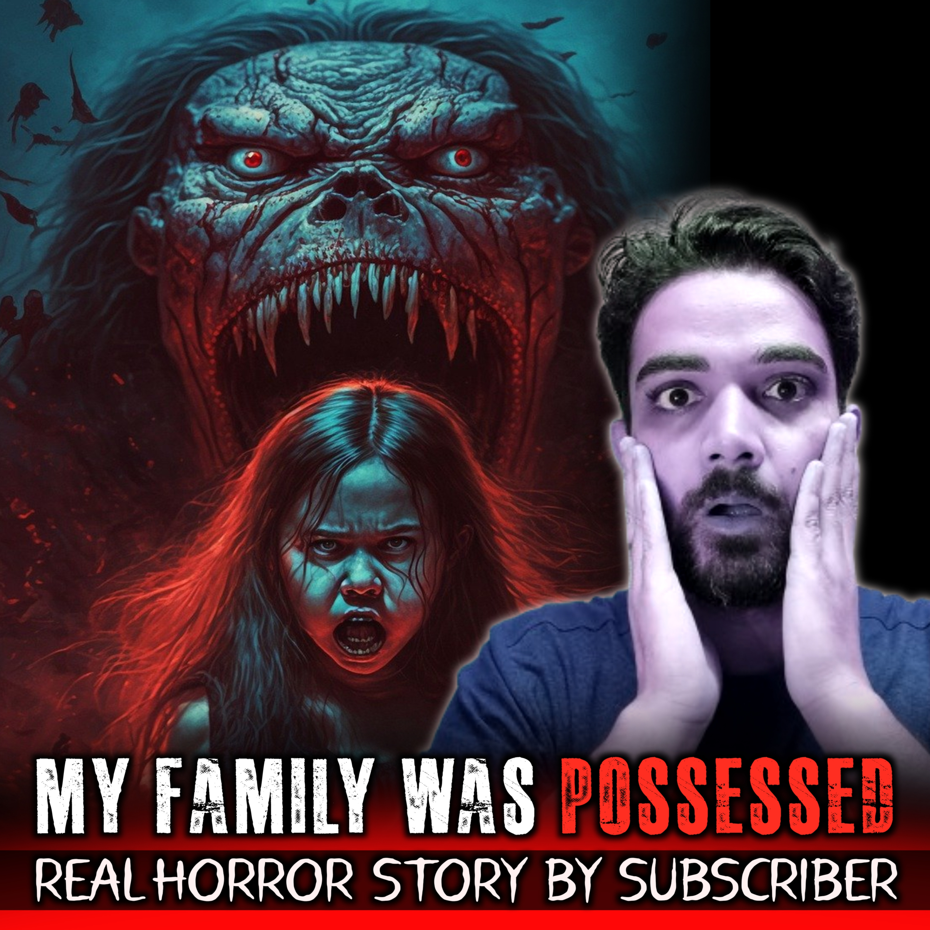 "My Daughter Was Possessed" Real Subscriber Horror Story Hindi episode artwork