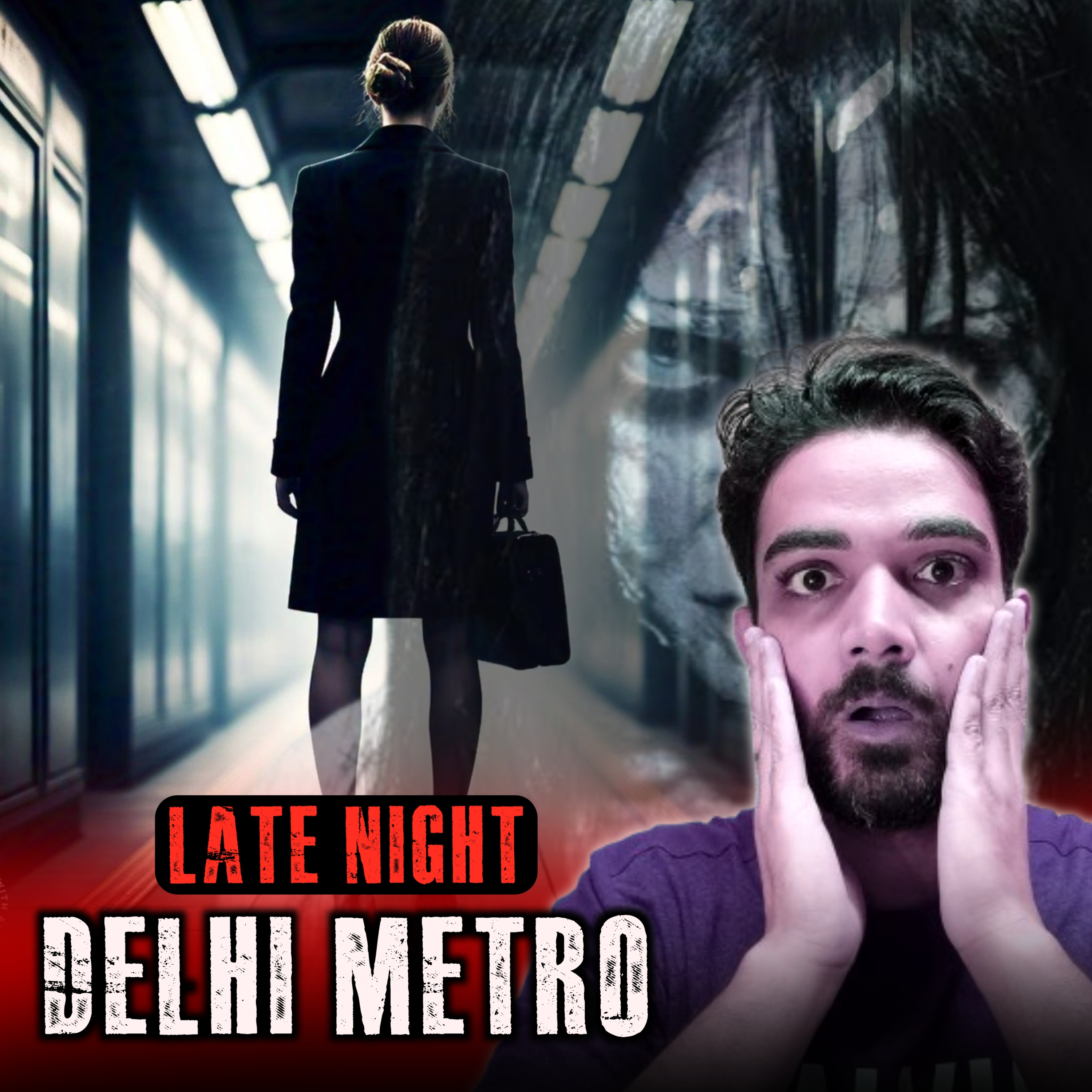 Scary Encounter In DELHI METRO l Hindi Horror Story episode artwork