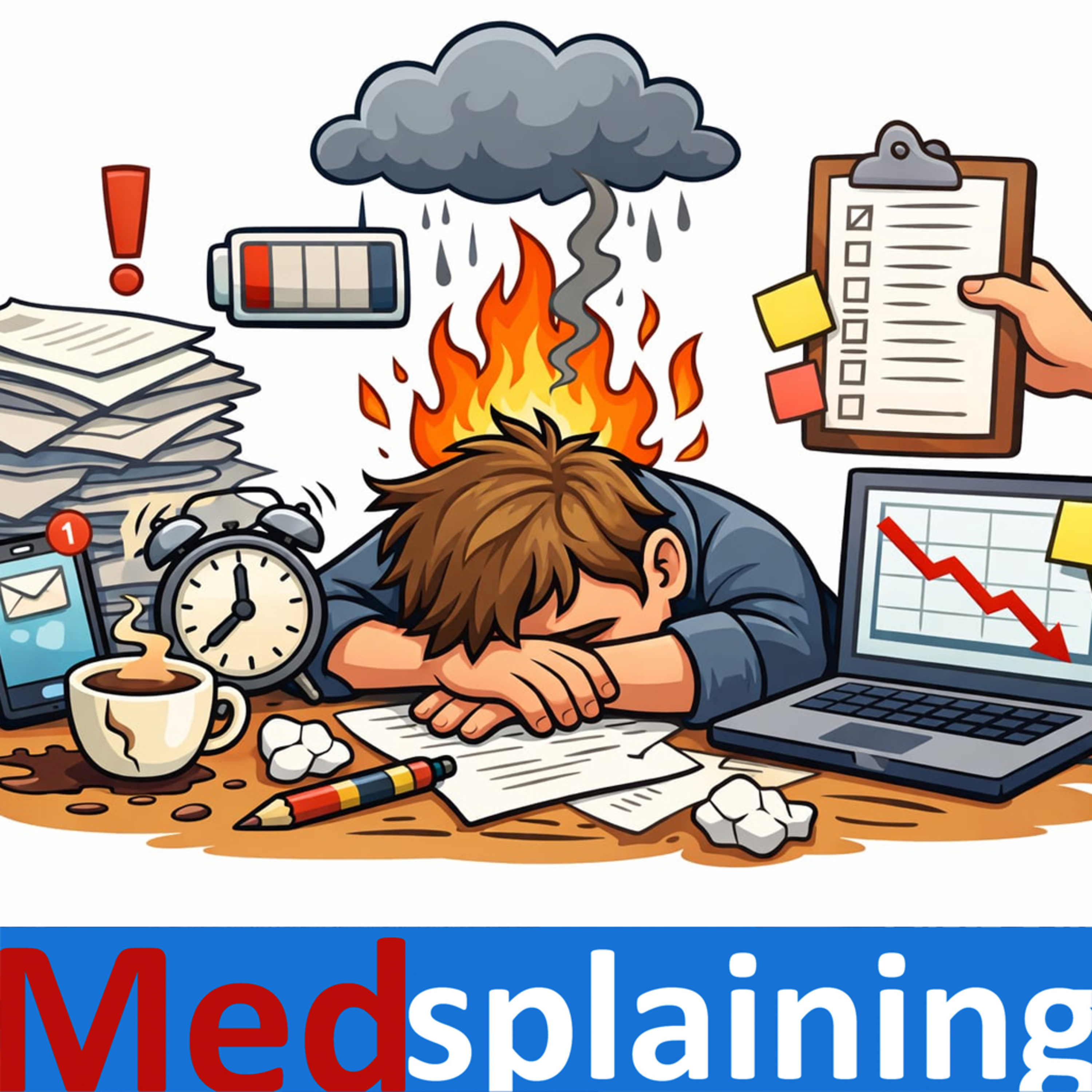 51. Burn-out - Wat als je opgebrand bent episode artwork