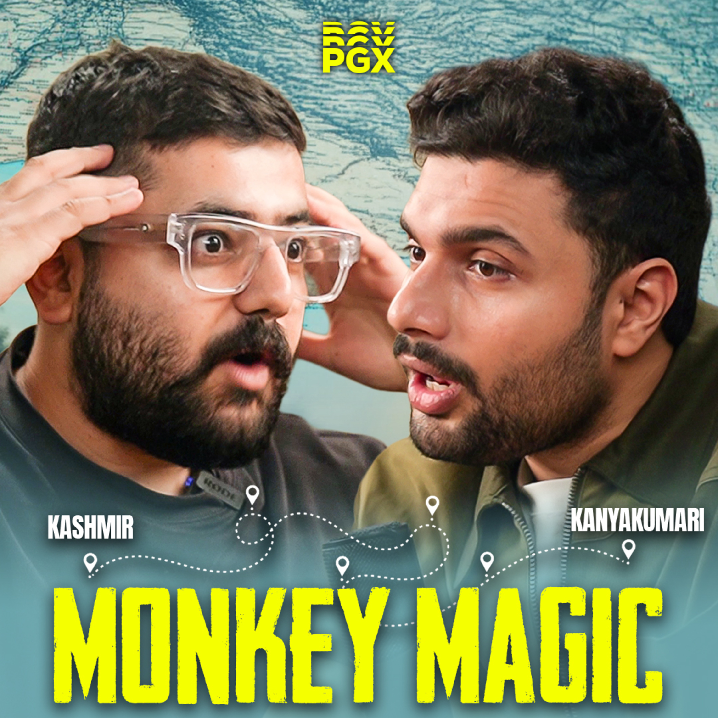 Raw & Real with @monkeymagic: How I travelled Kashmir to Kanyakumari with ₹0