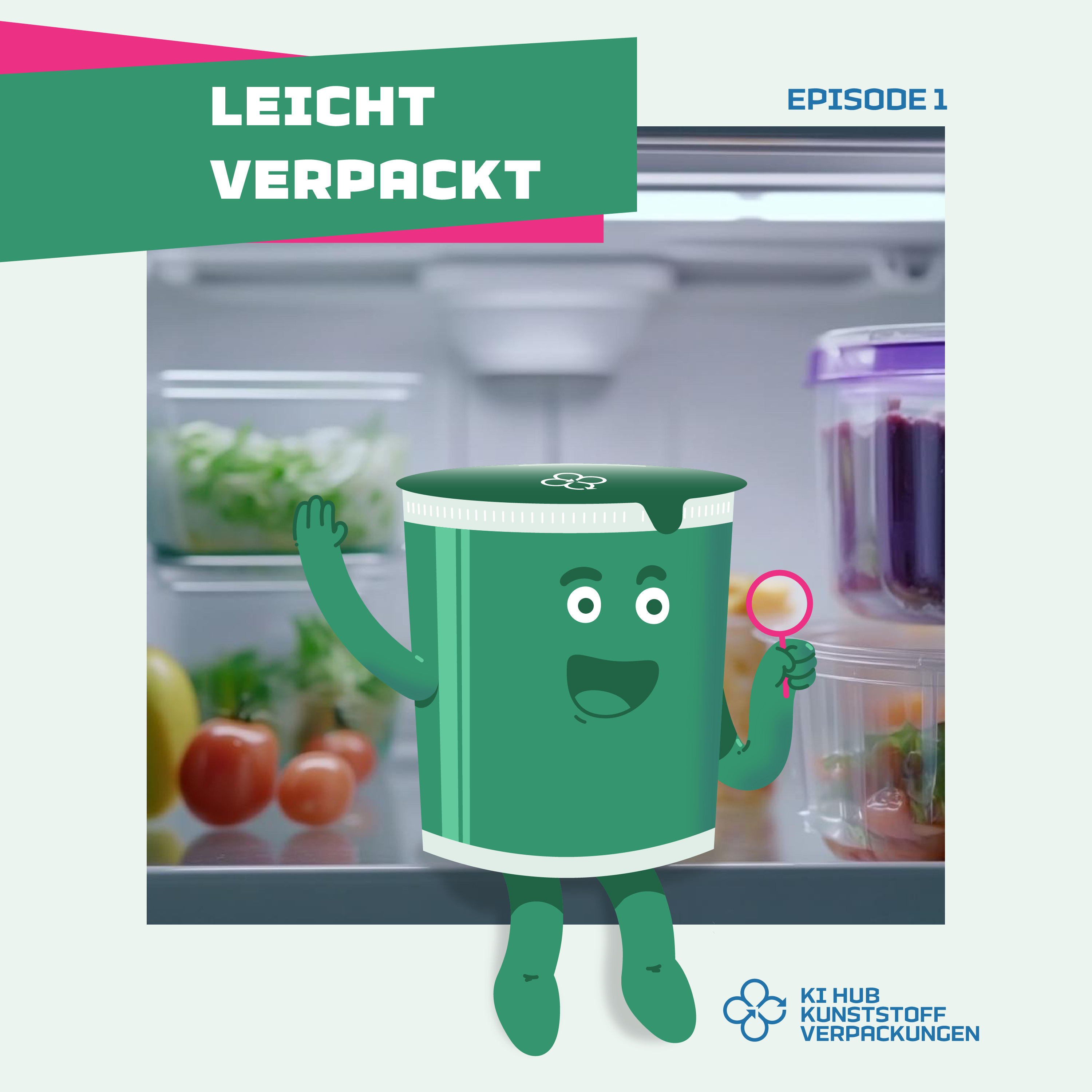 leicht verpackt - der Podcast über Kunststoffverpackungs-Recycling mit Künstlicher Intelligenz
