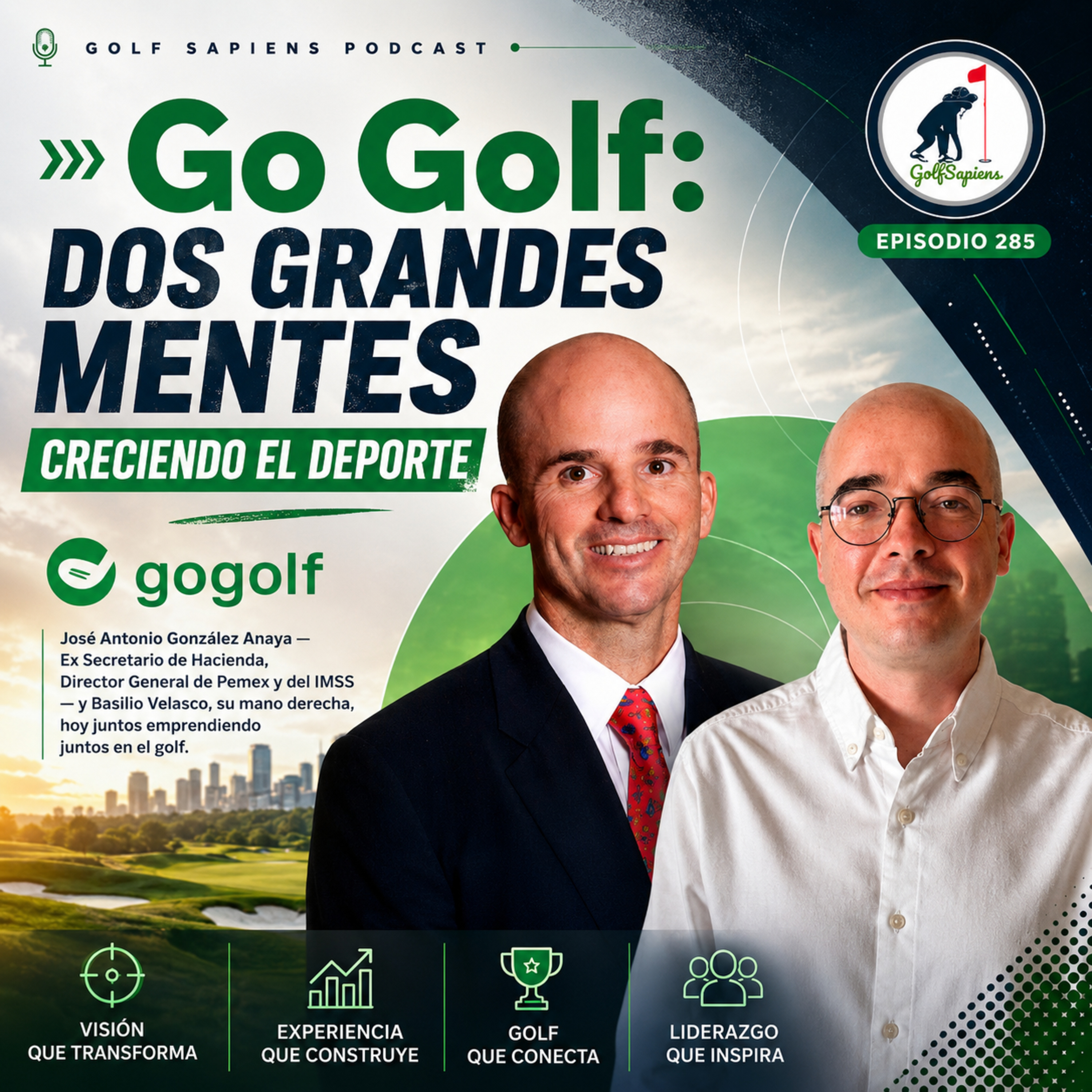 Ep 285 Go Golf: dos grandes mentes creciendo el deporte. episode artwork