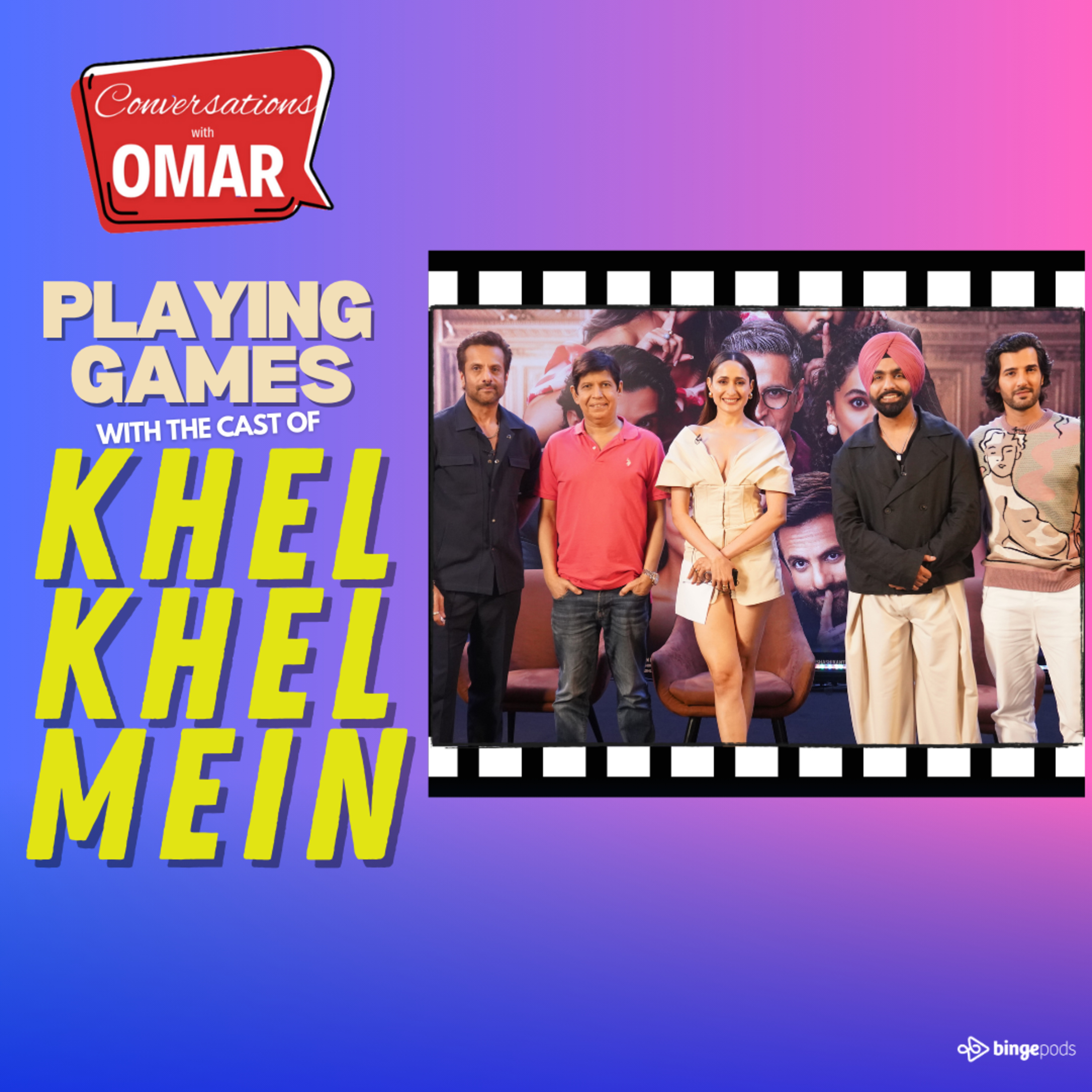 Behind the scenes of #khelkhelmein episode artwork
