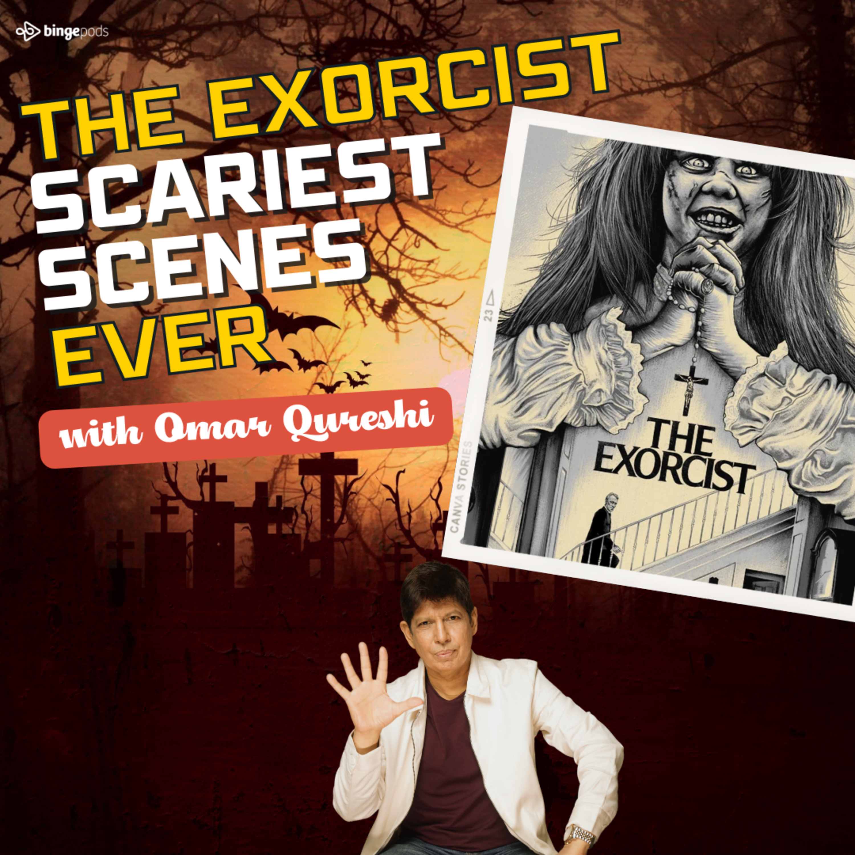 The #Exorcist (1973): The Scariest Scenes Ever Captured on Film! #horrorstories episode artwork